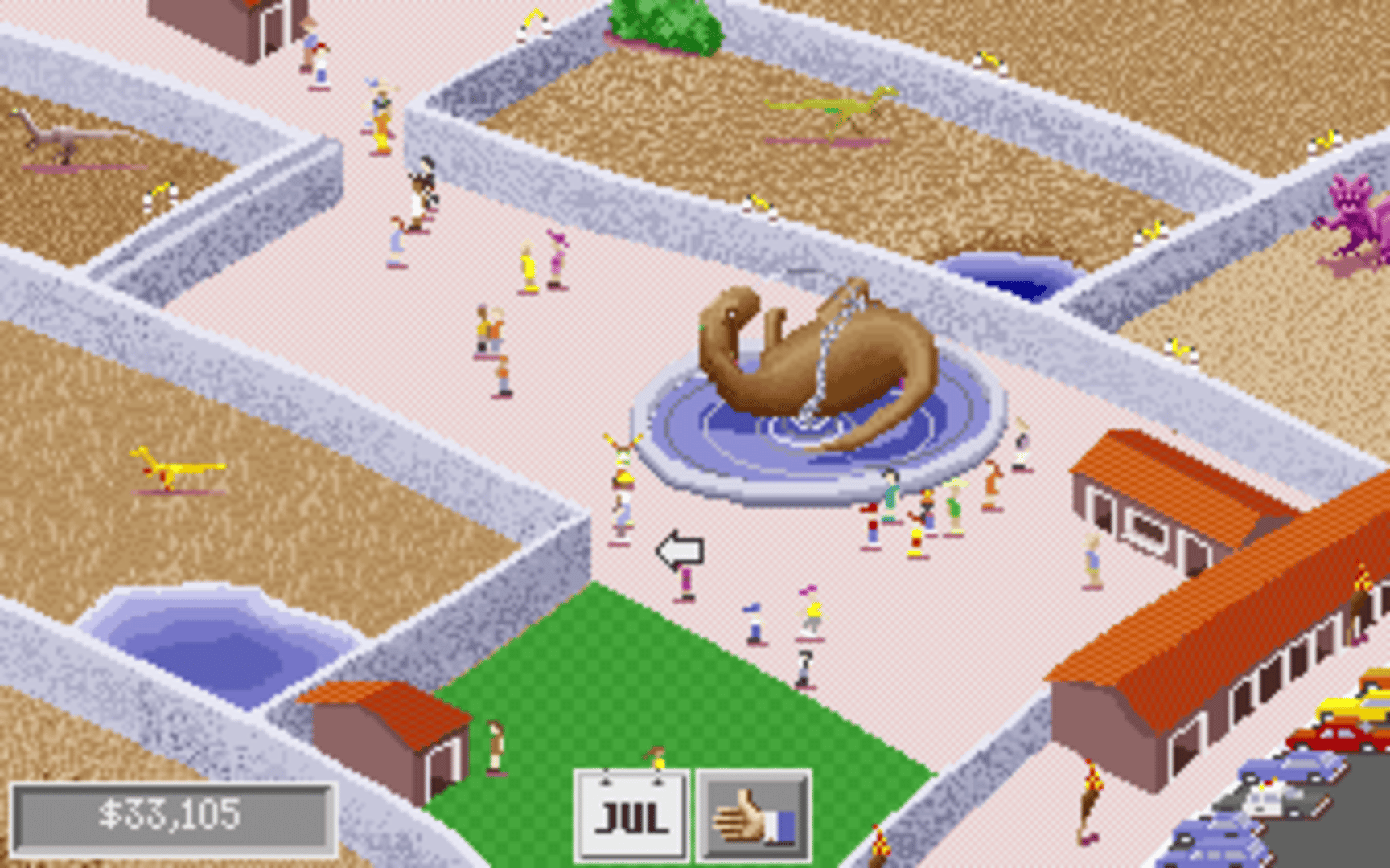 DinoPark Tycoon screenshot