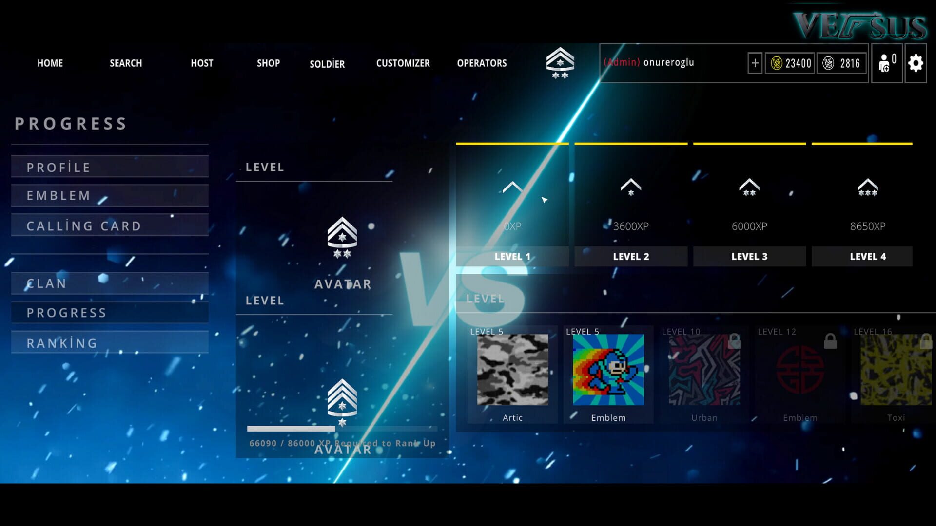 Versus - Screenshot