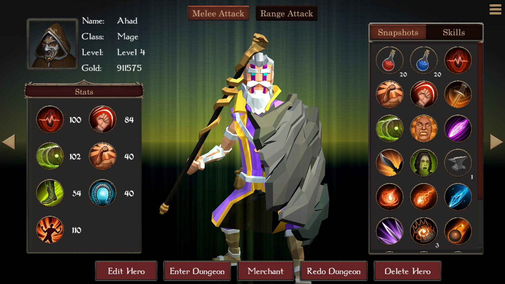 Fantasy Dungeon - Screenshot