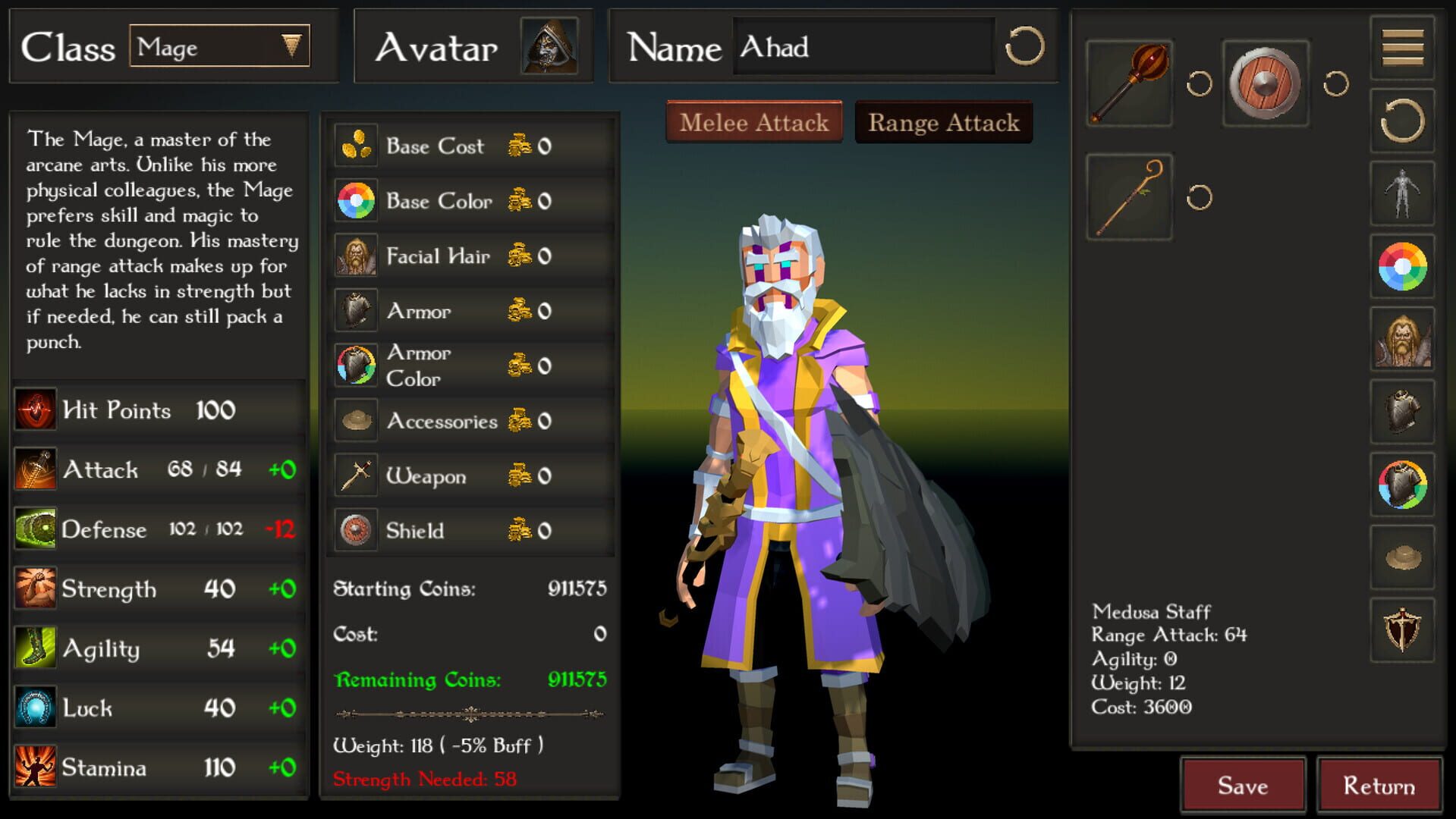 Fantasy Dungeon - Screenshot