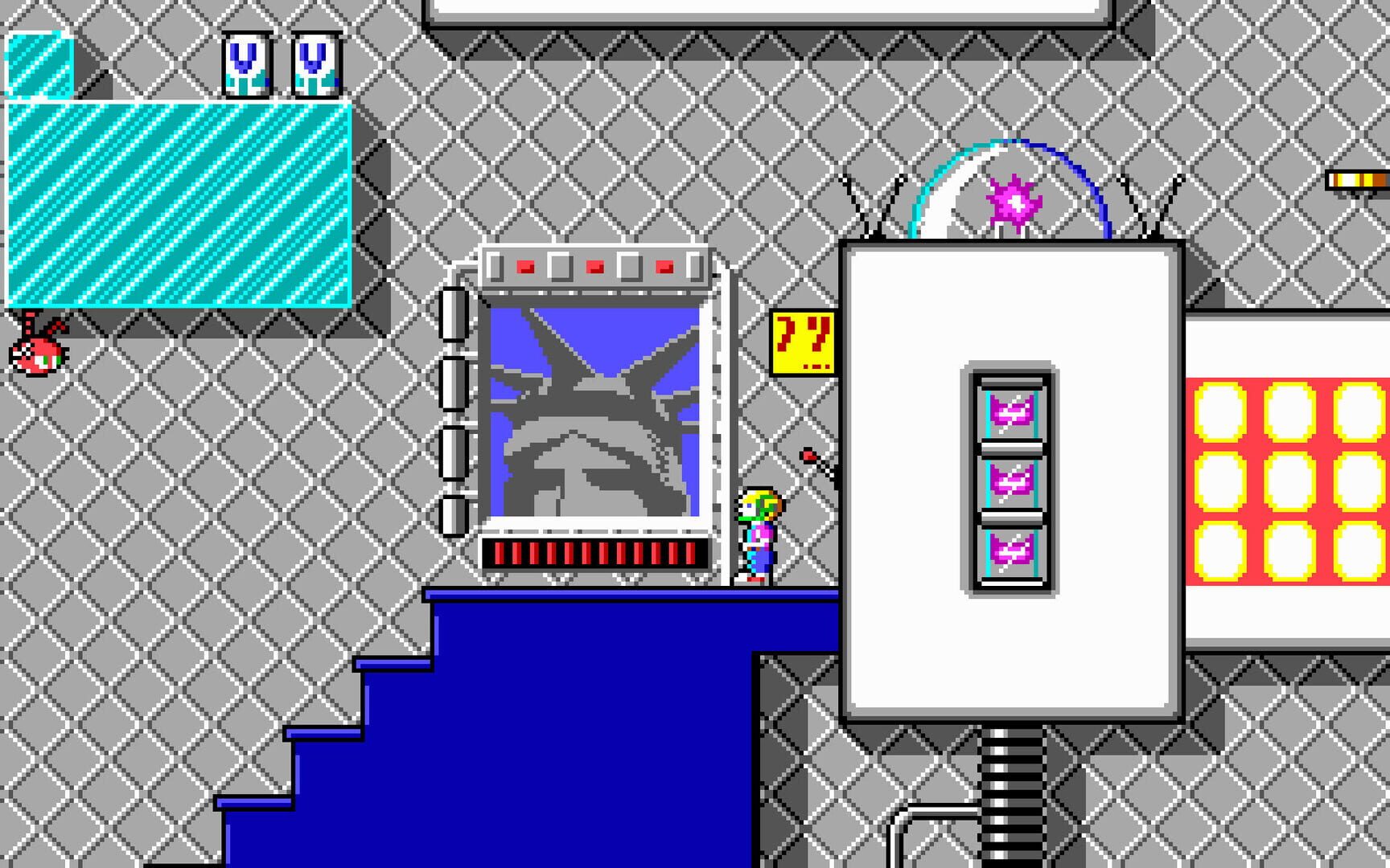 Commander Keen in Invasion of the Vorticons: The Earth Explodes