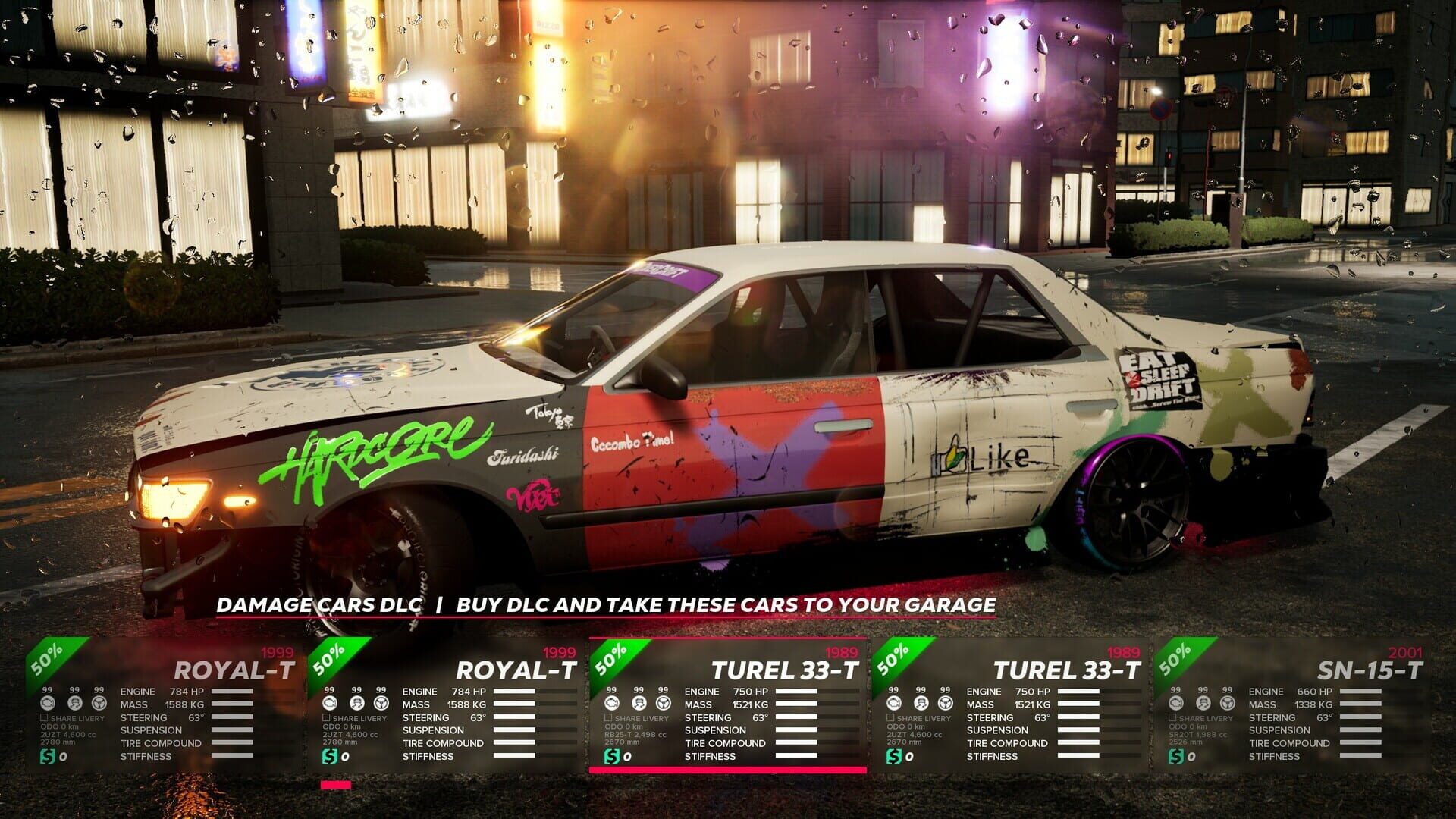 OverDrift Festival: Damage Cars Pack - Screenshot