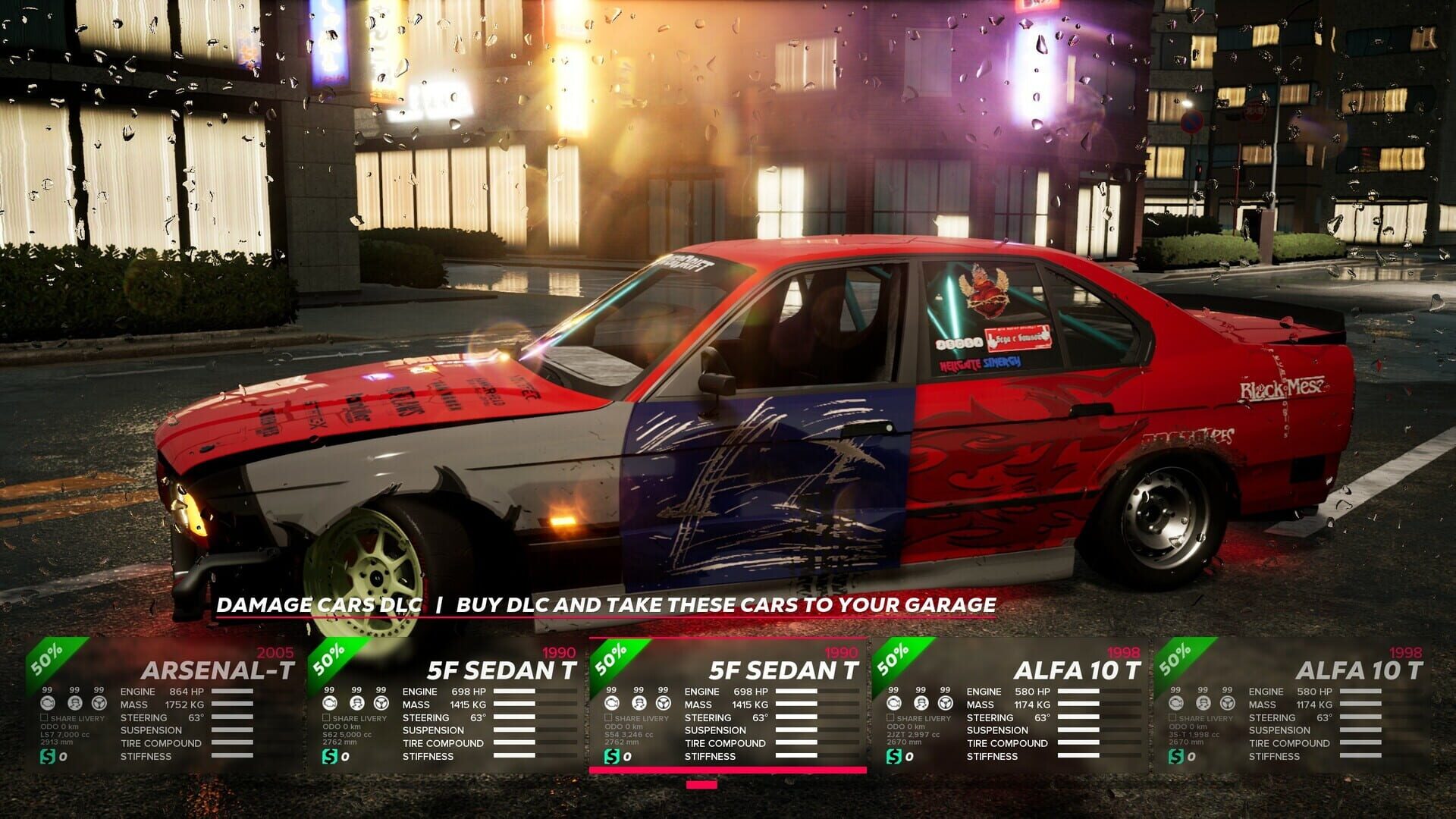 OverDrift Festival: Damage Cars Pack - Screenshot