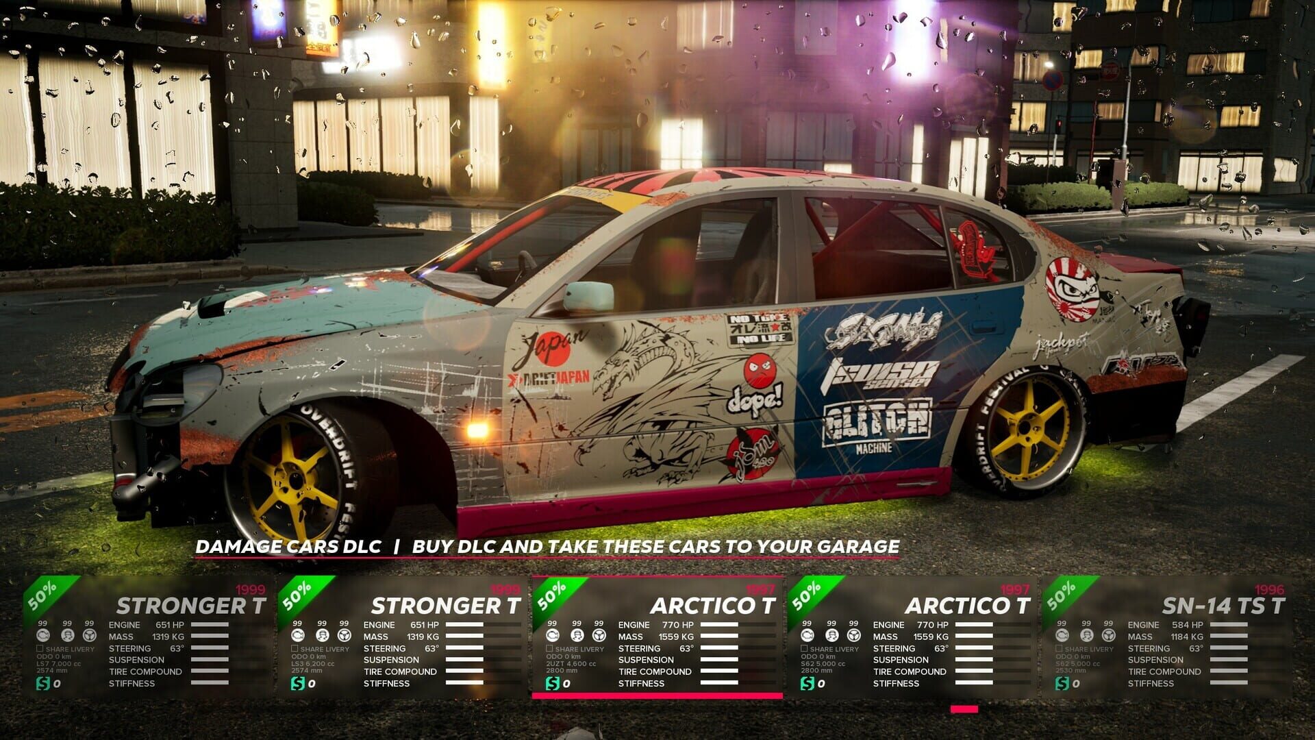 OverDrift Festival: Damage Cars Pack - Screenshot