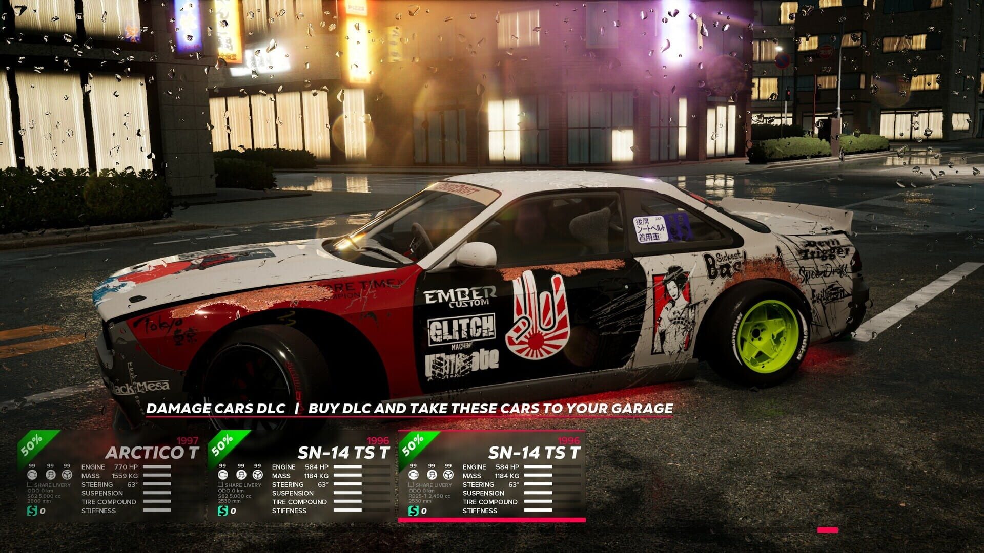 OverDrift Festival: Damage Cars Pack - Screenshot