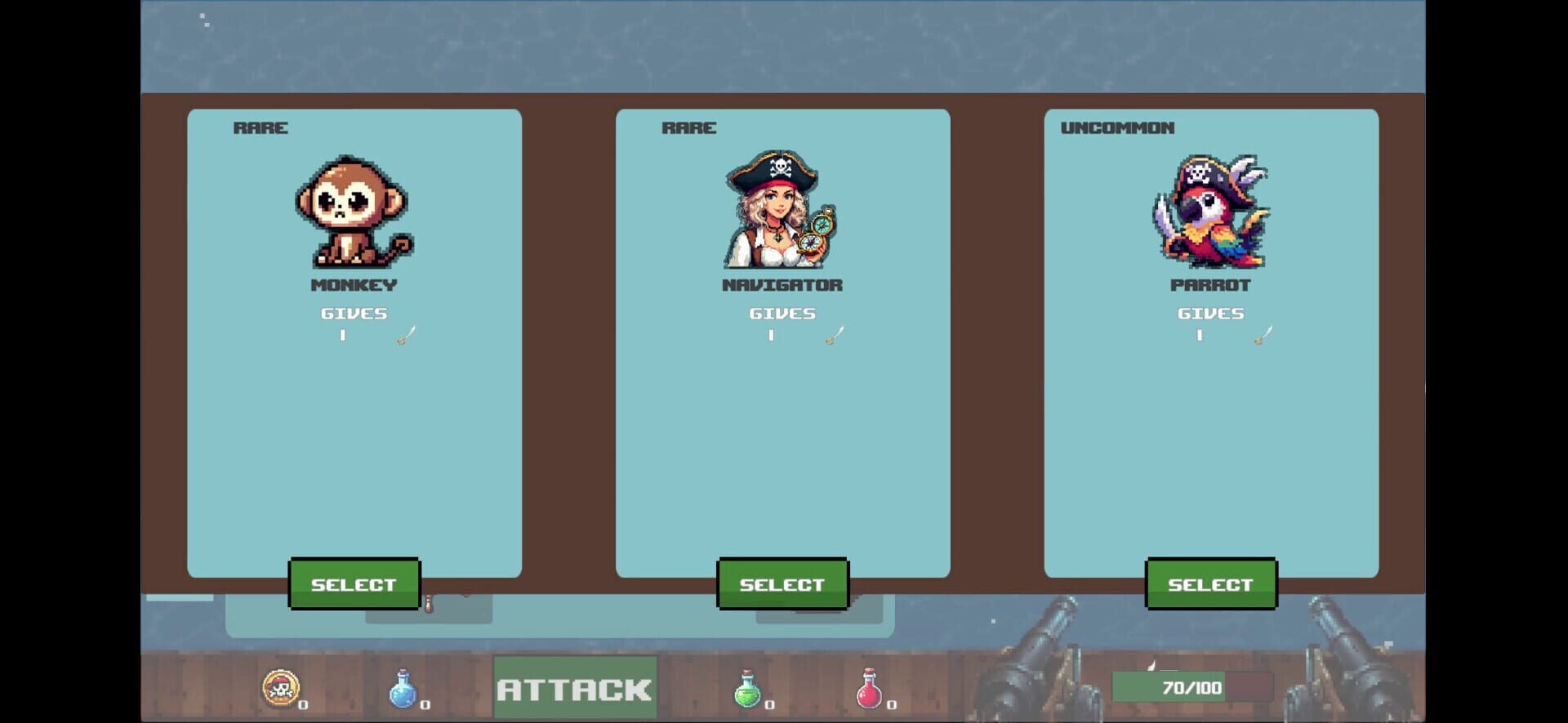 Lucky Pirate Deck - Screenshot