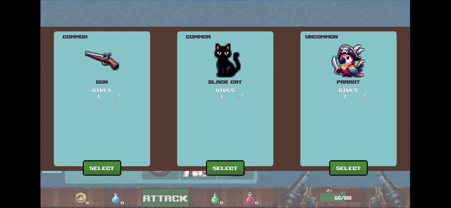 Lucky Pirate Deck - Screenshot