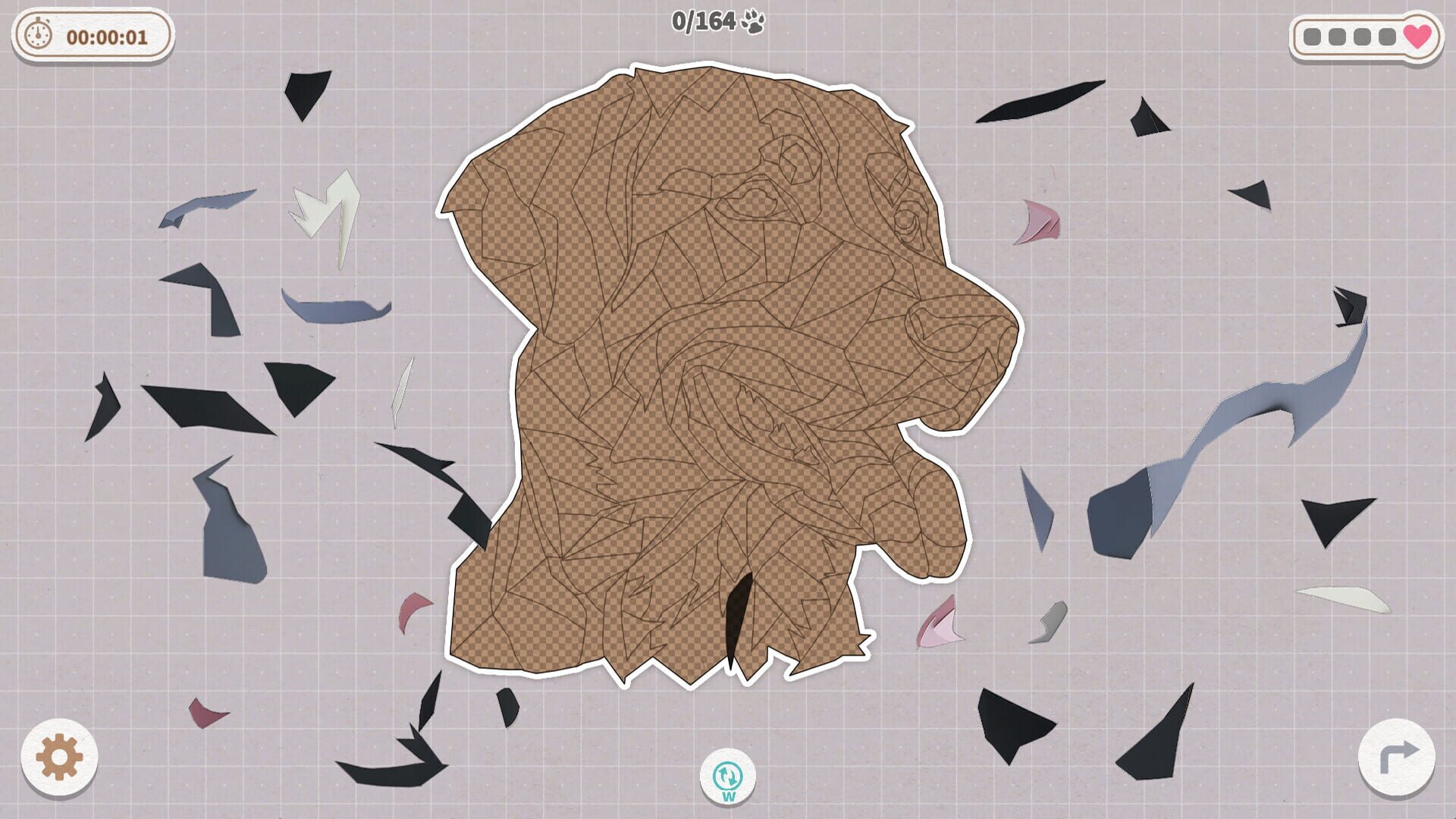 Dogs Huddled Together - Screenshot