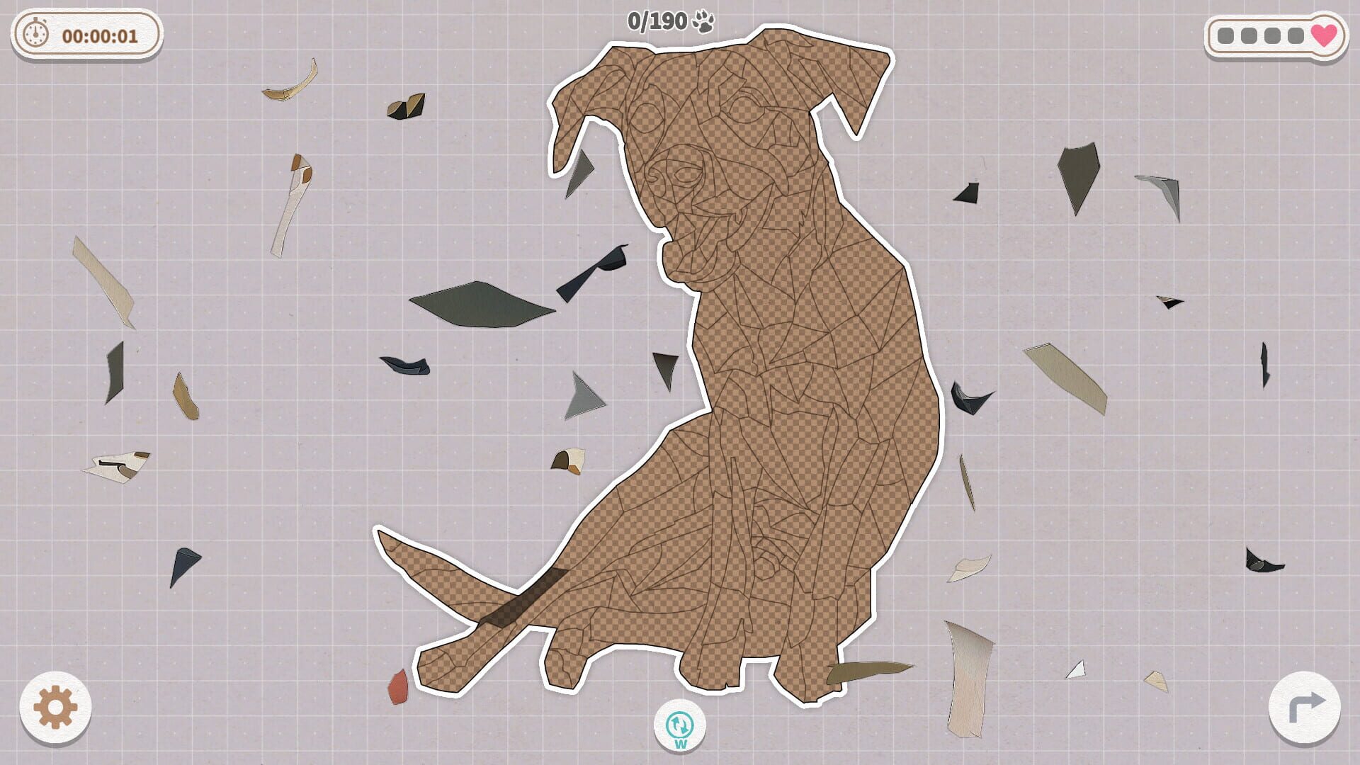 Dogs Huddled Together - Screenshot