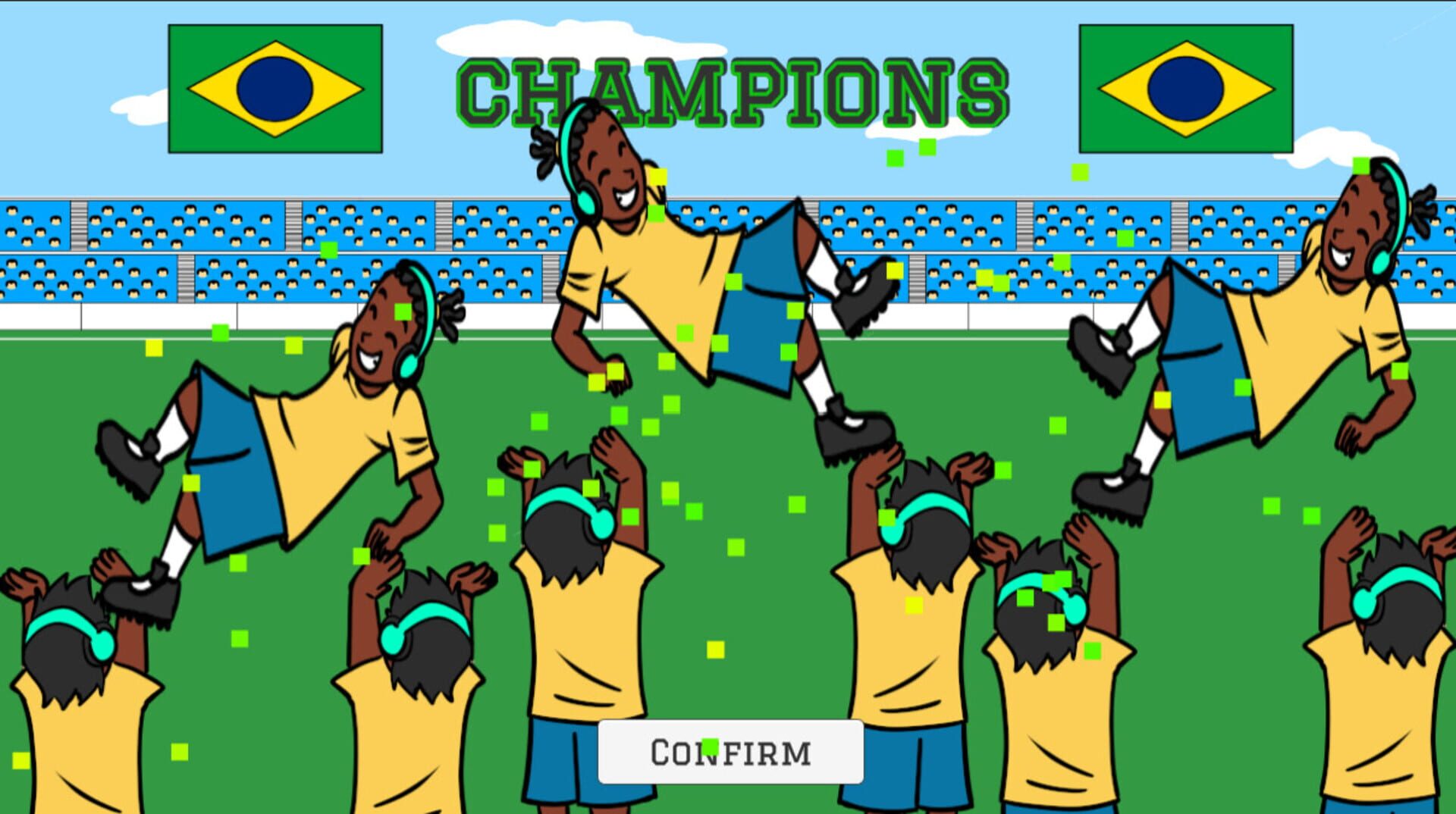 Rhythm Soccer - Screenshot