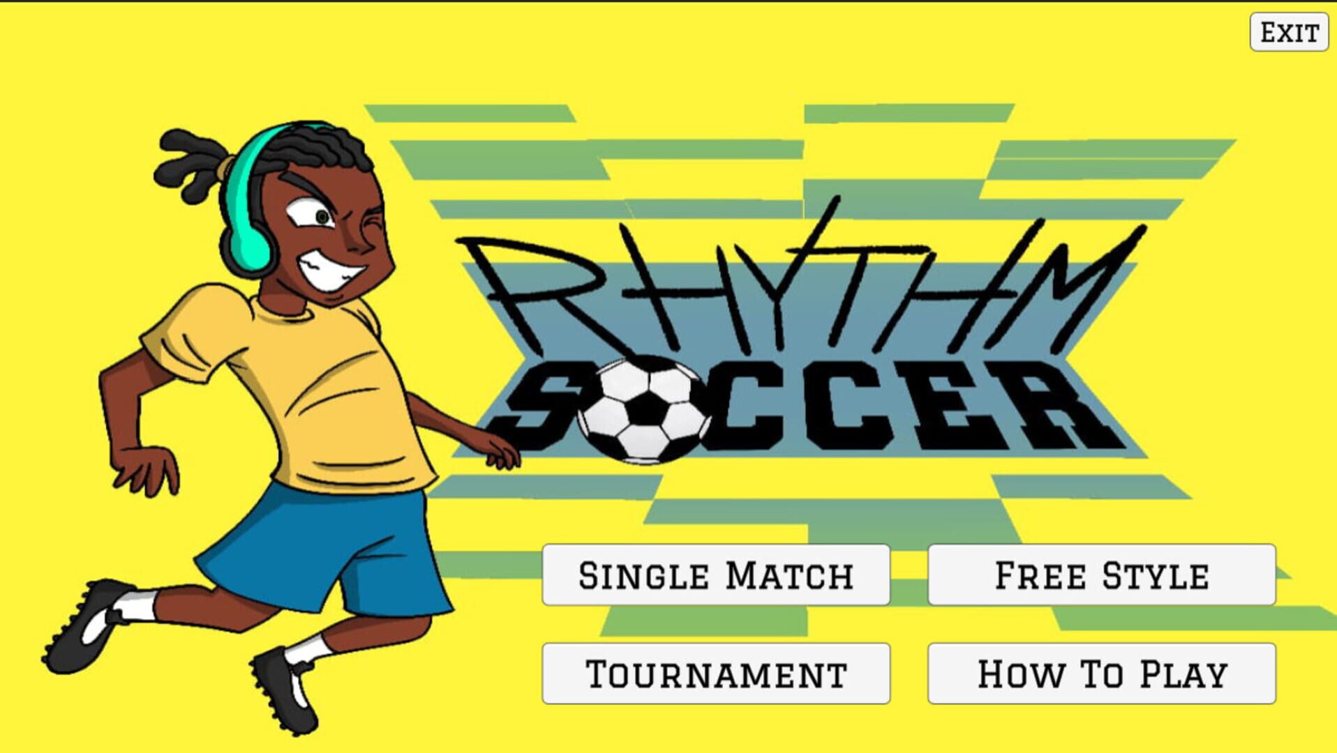 Rhythm Soccer - Screenshot