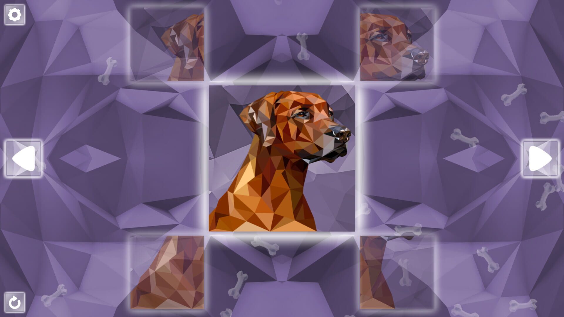 Poly Puzzle: Dogs - Screenshot
