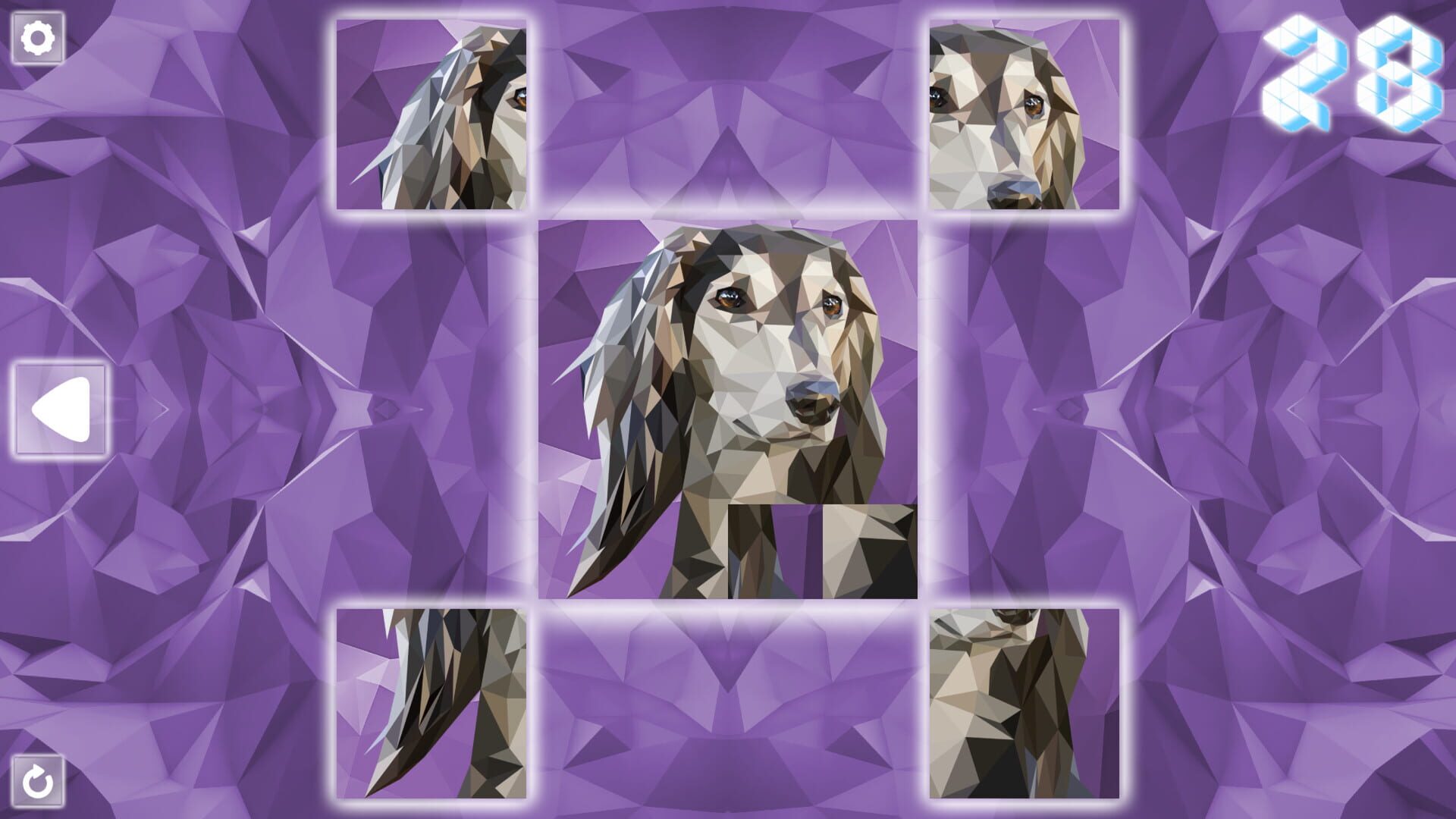 Poly Puzzle: Dogs - Screenshot