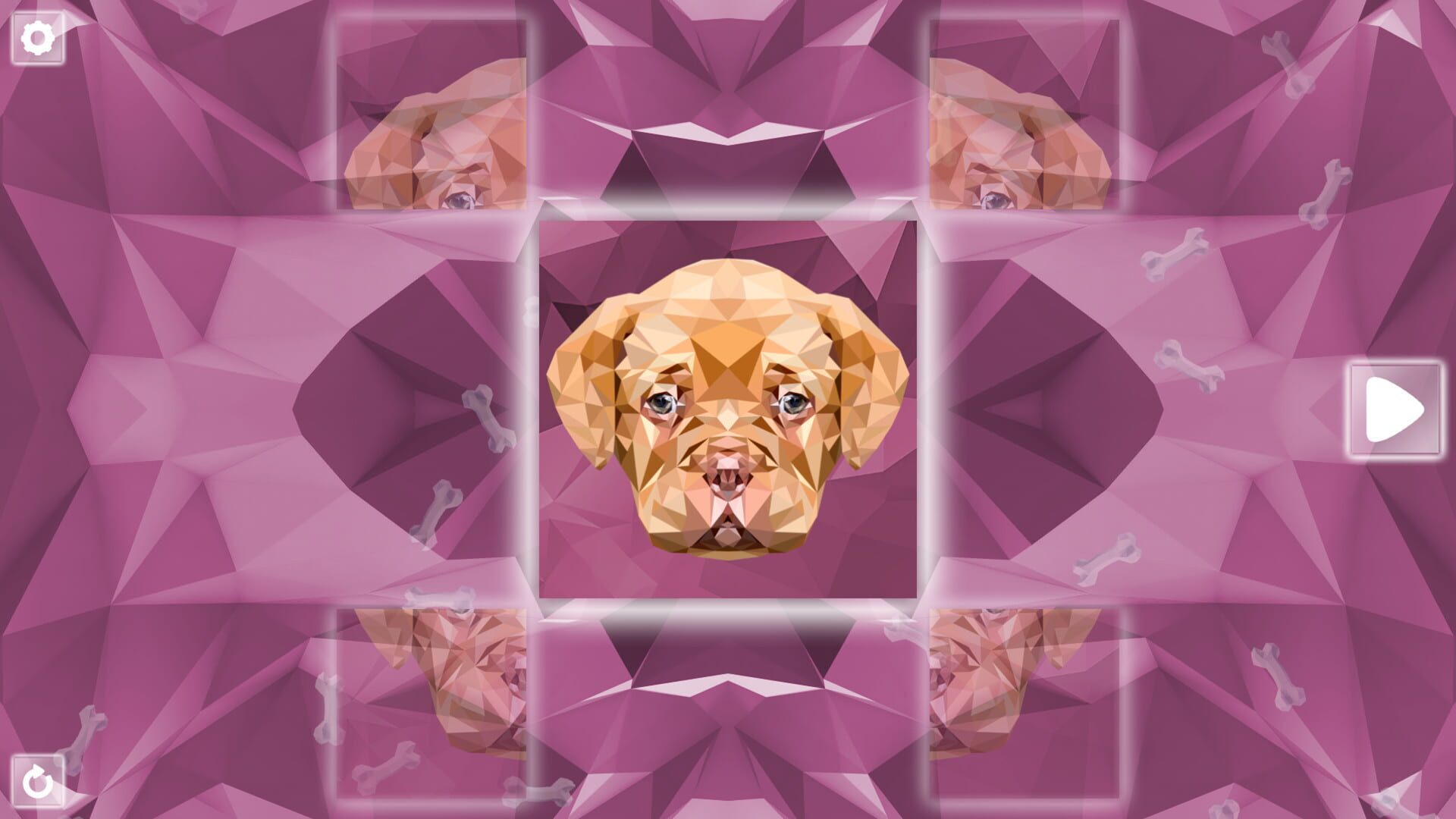 Poly Puzzle: Dogs - Screenshot