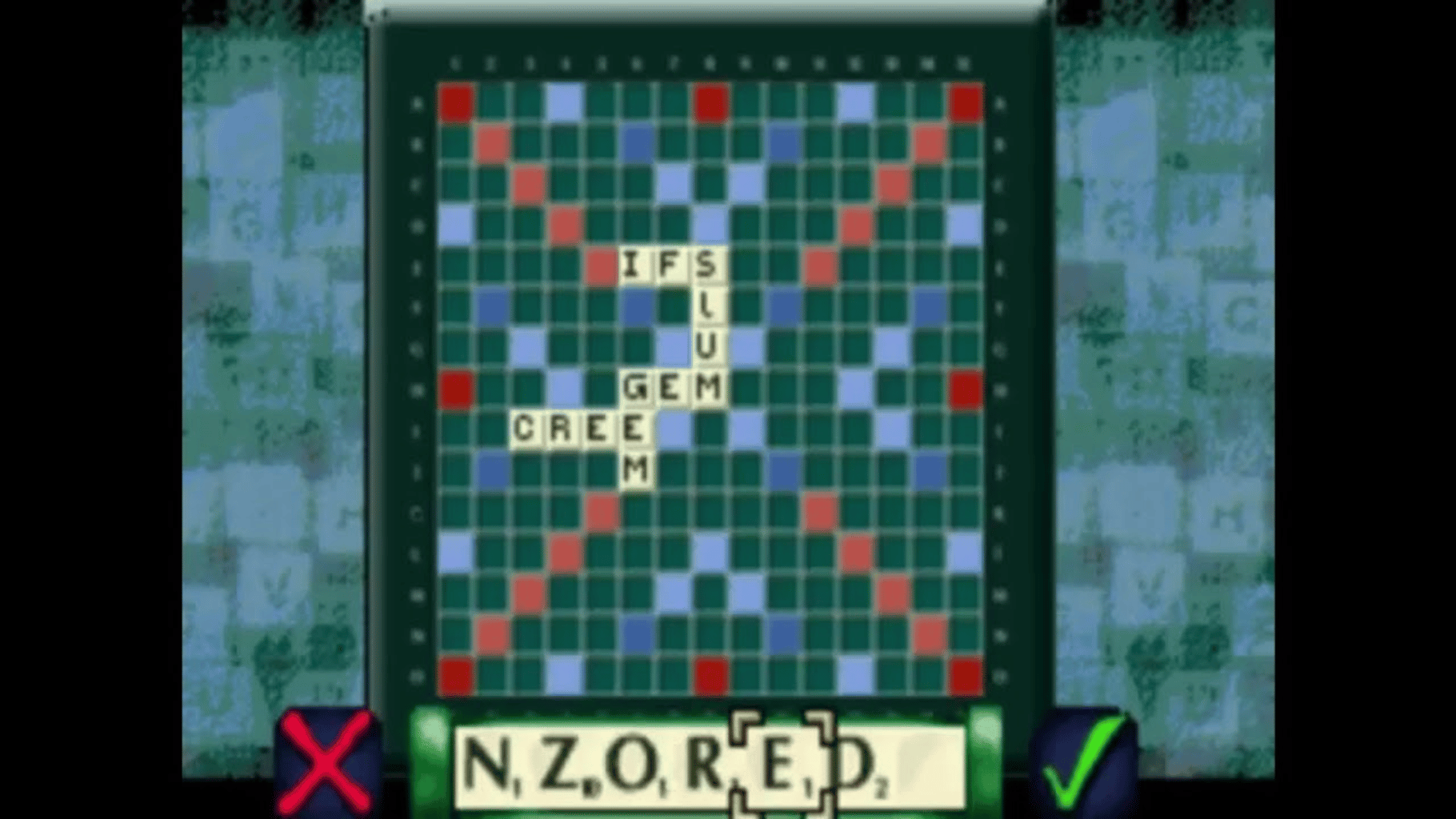 Scrabble screenshot