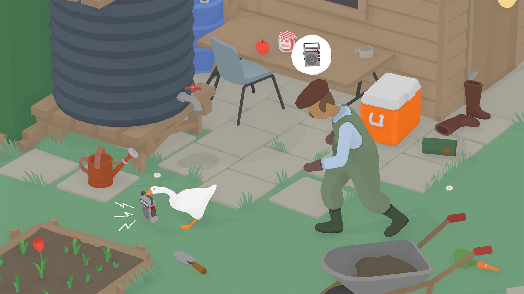 Untitled Goose Game screenshots