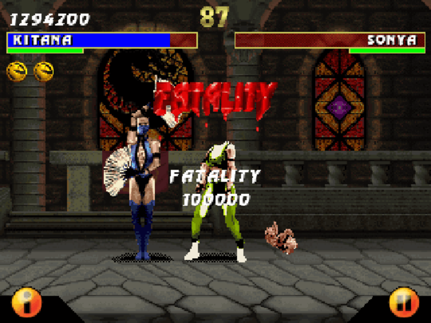 Ultimate Mortal Kombat 3 screenshot