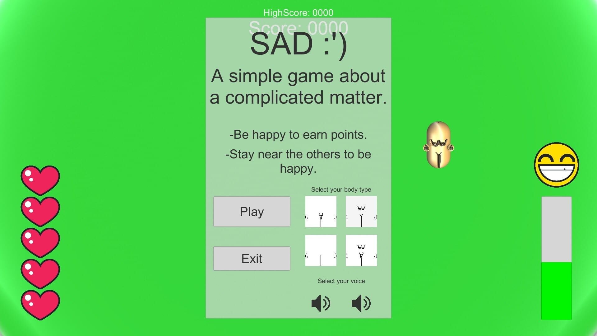 Sad - Screenshot