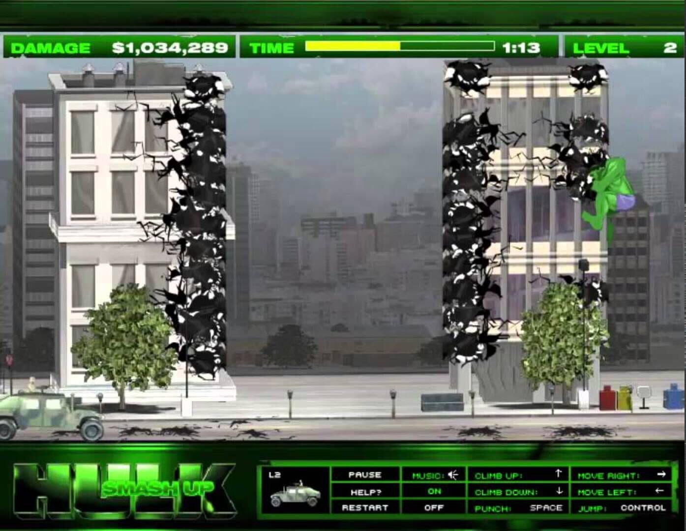 Hulk Smash Up - Screenshot