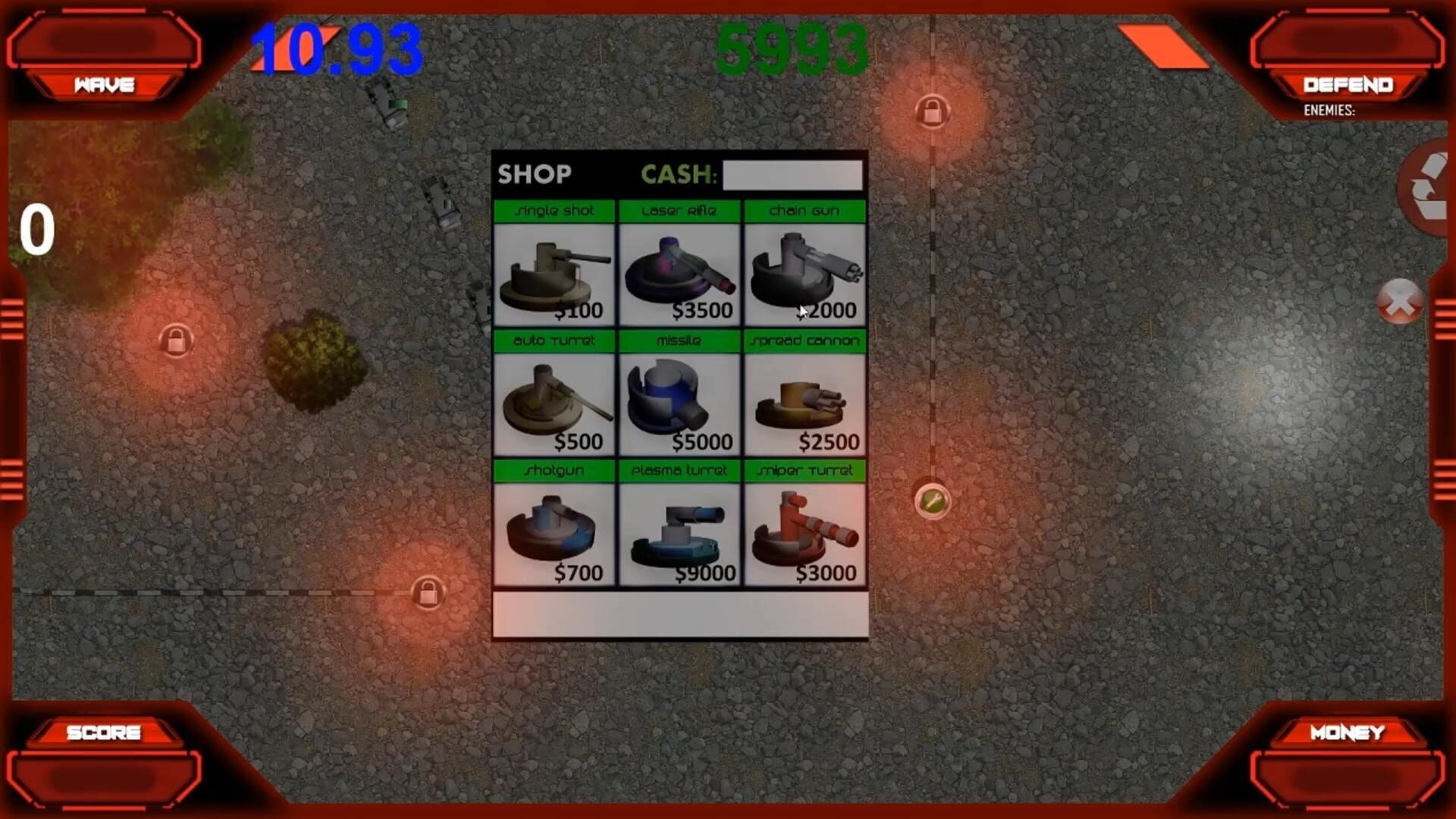 Zero Zone 2020 - Screenshot