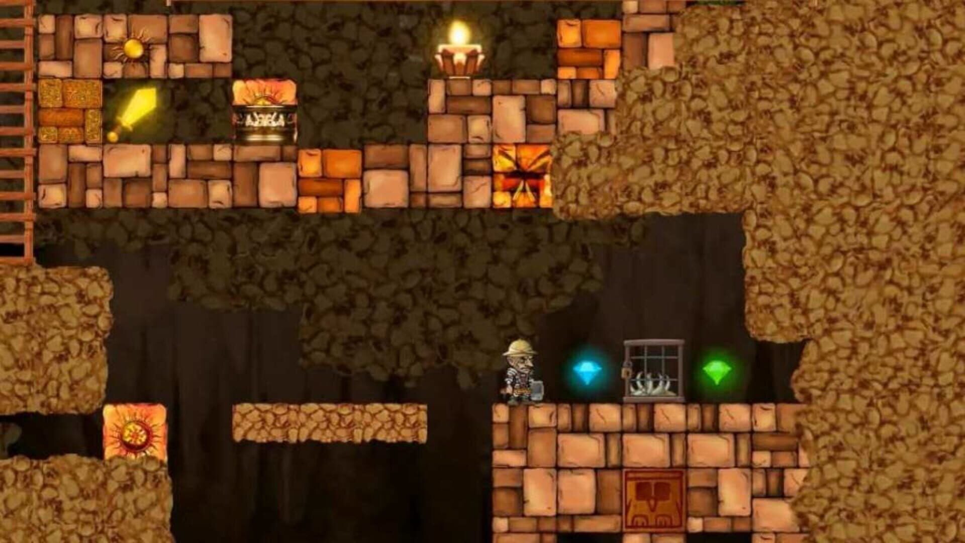Fiery Catacombs - Screenshot