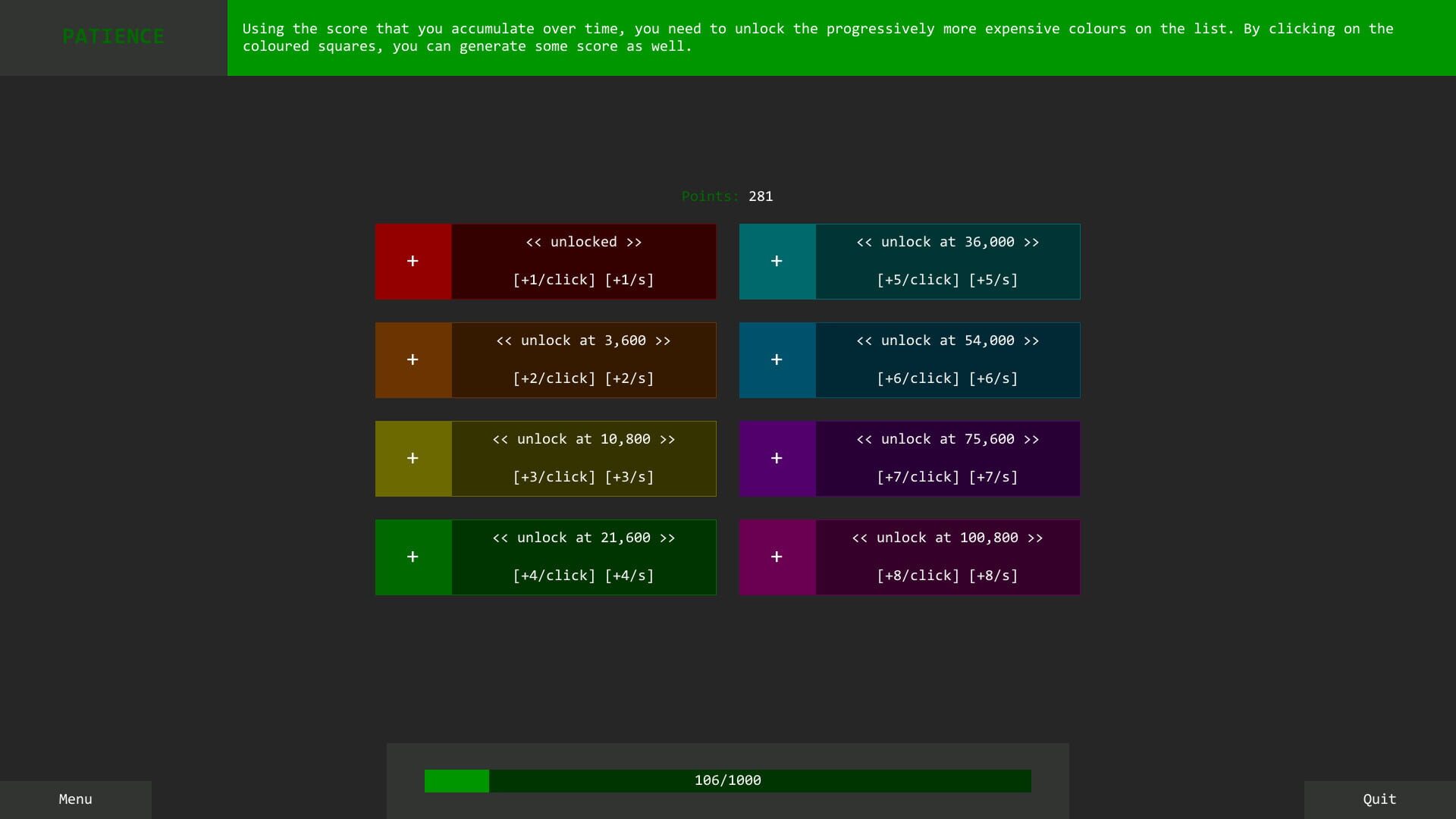 Colouration - Screenshot