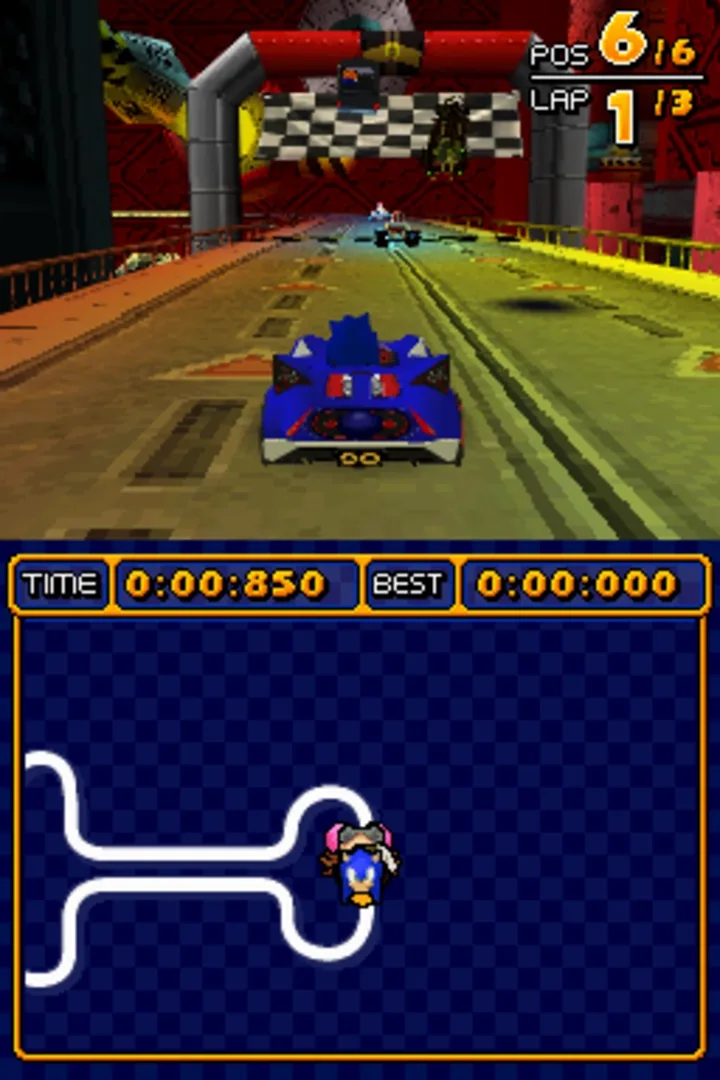 Captura de pantalla - Sonic & Sega All-Stars Racing