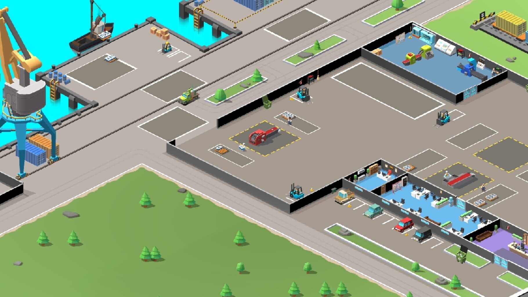 Sea Port Tycoon 2024 screenshot