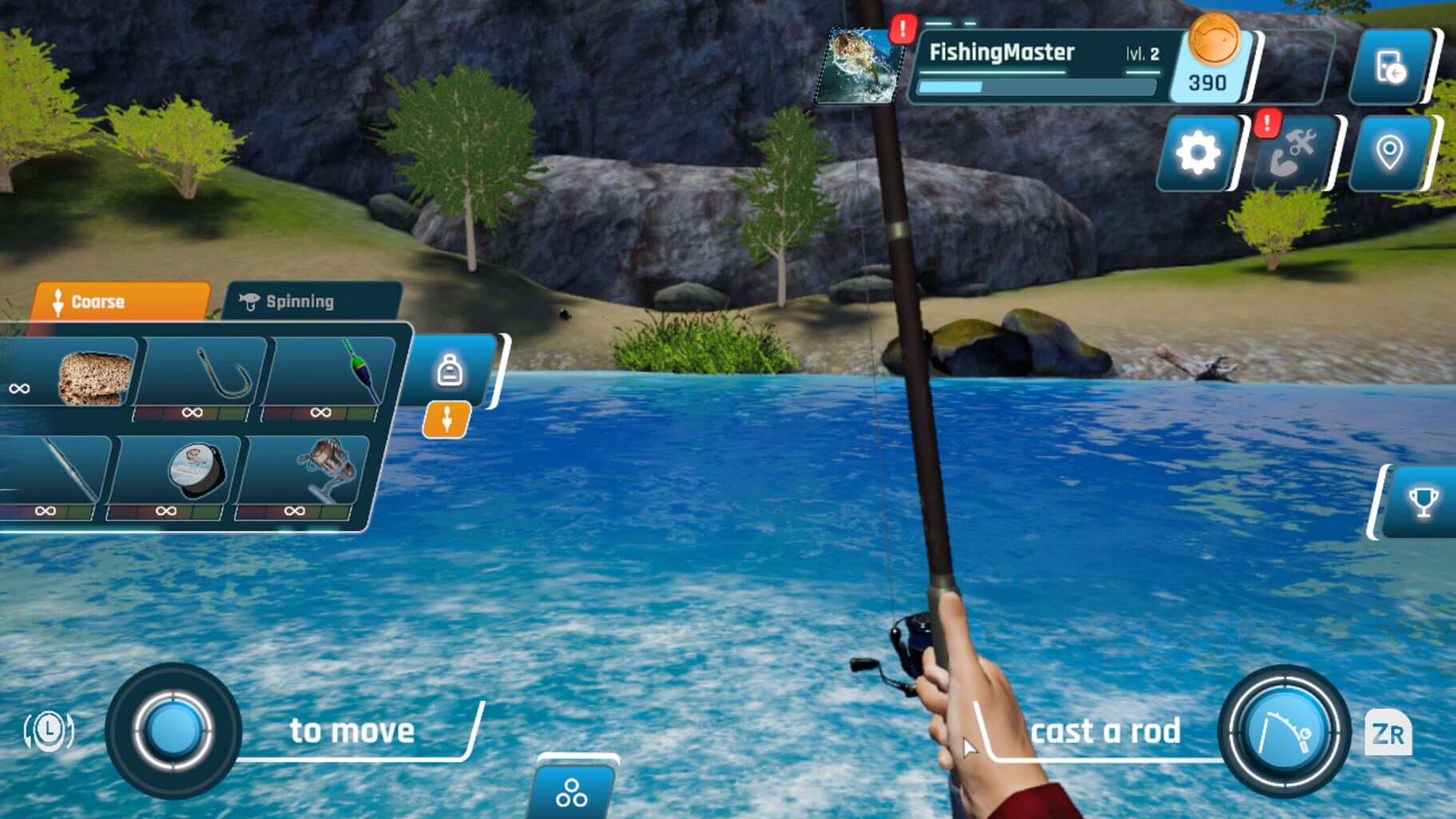 Pocket Fishing screenshot