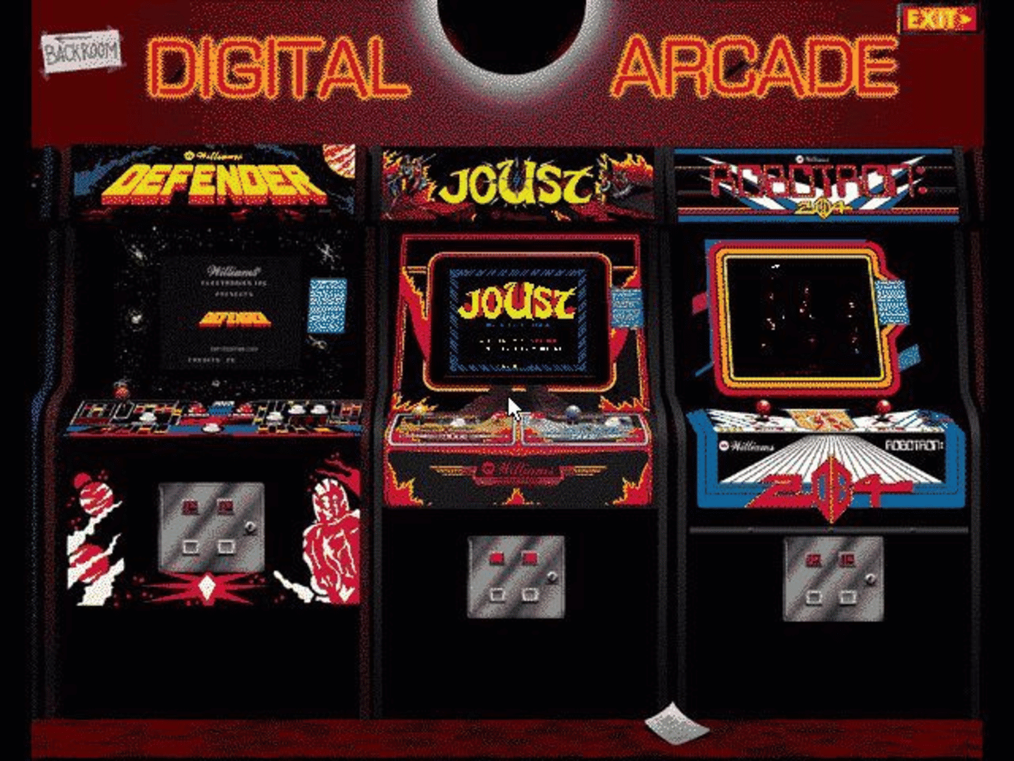 Williams Arcade Classics screenshot