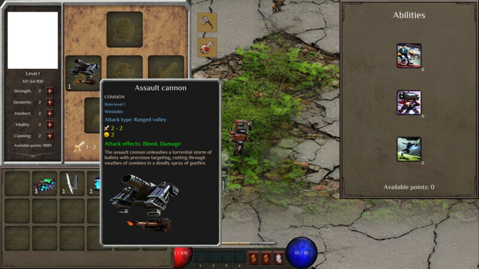 AI Roguelite 2D - Screenshot
