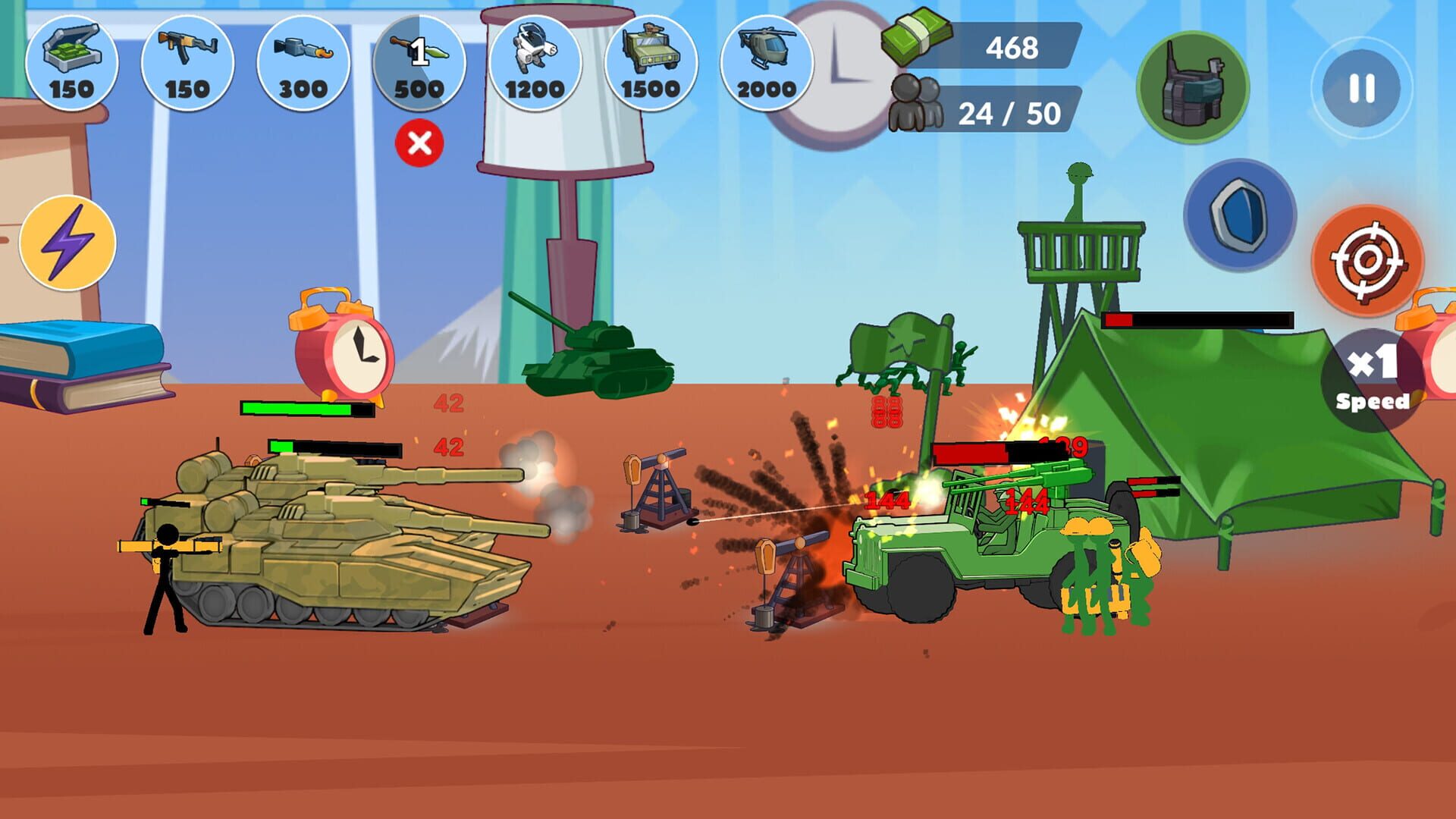 Stickman World Battle - Screenshot