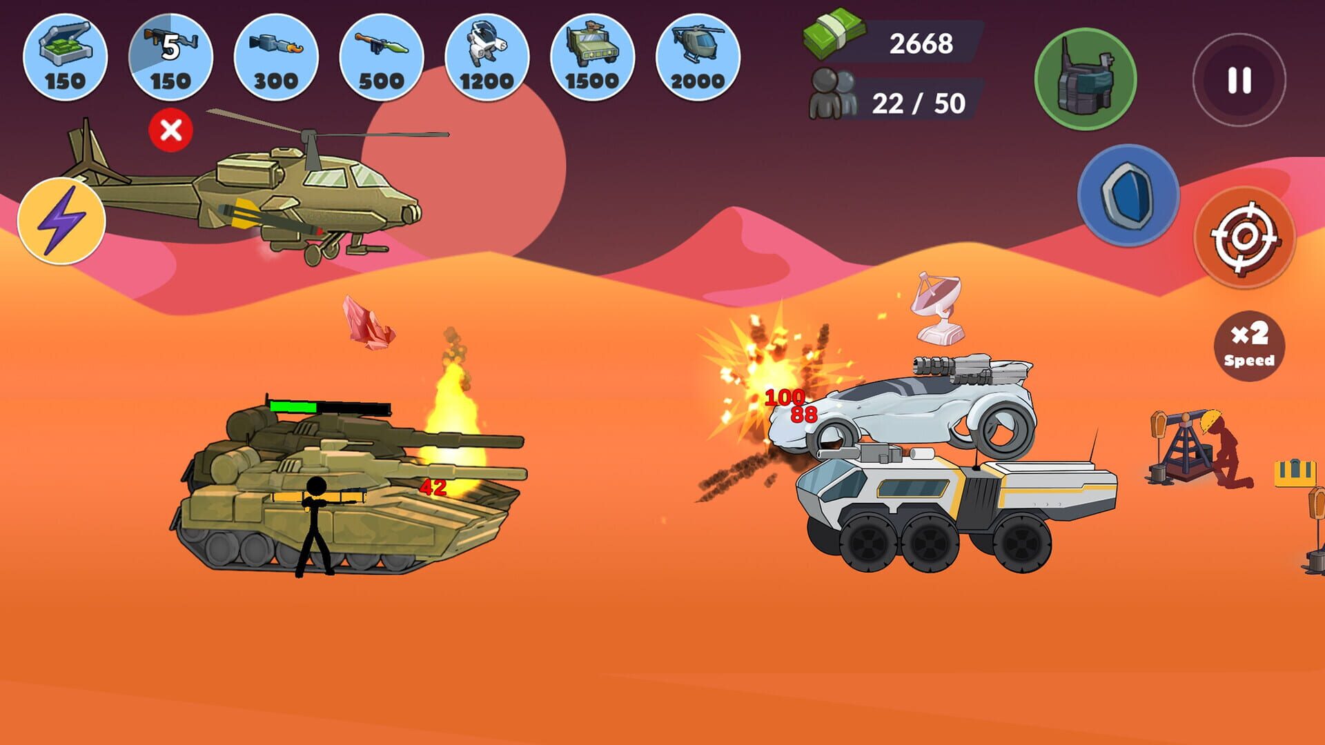 Stickman World Battle - Screenshot