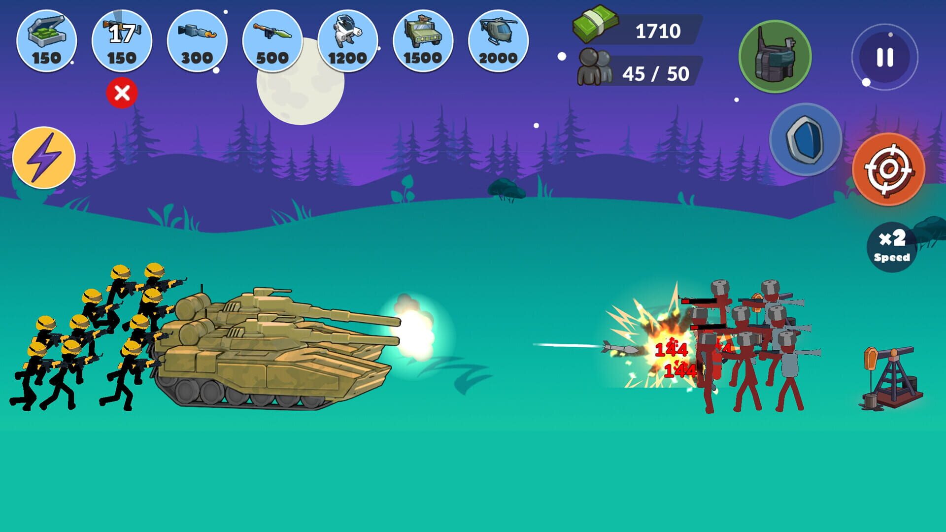 Stickman World Battle - Screenshot