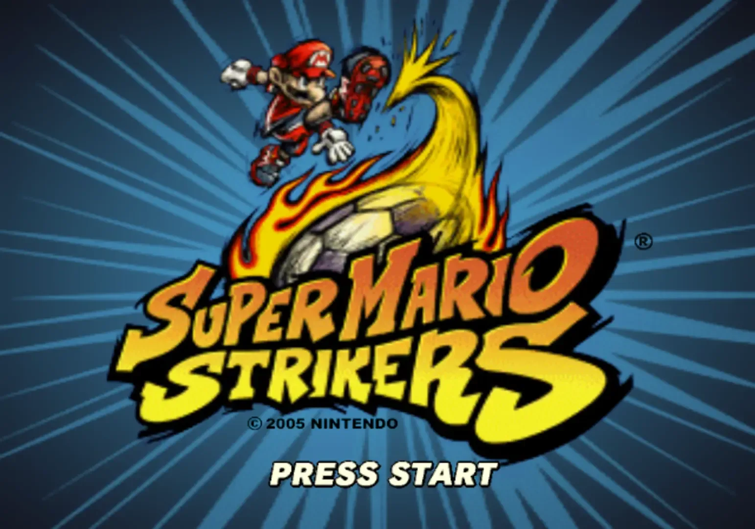 Captura de pantalla - Super Mario Strikers