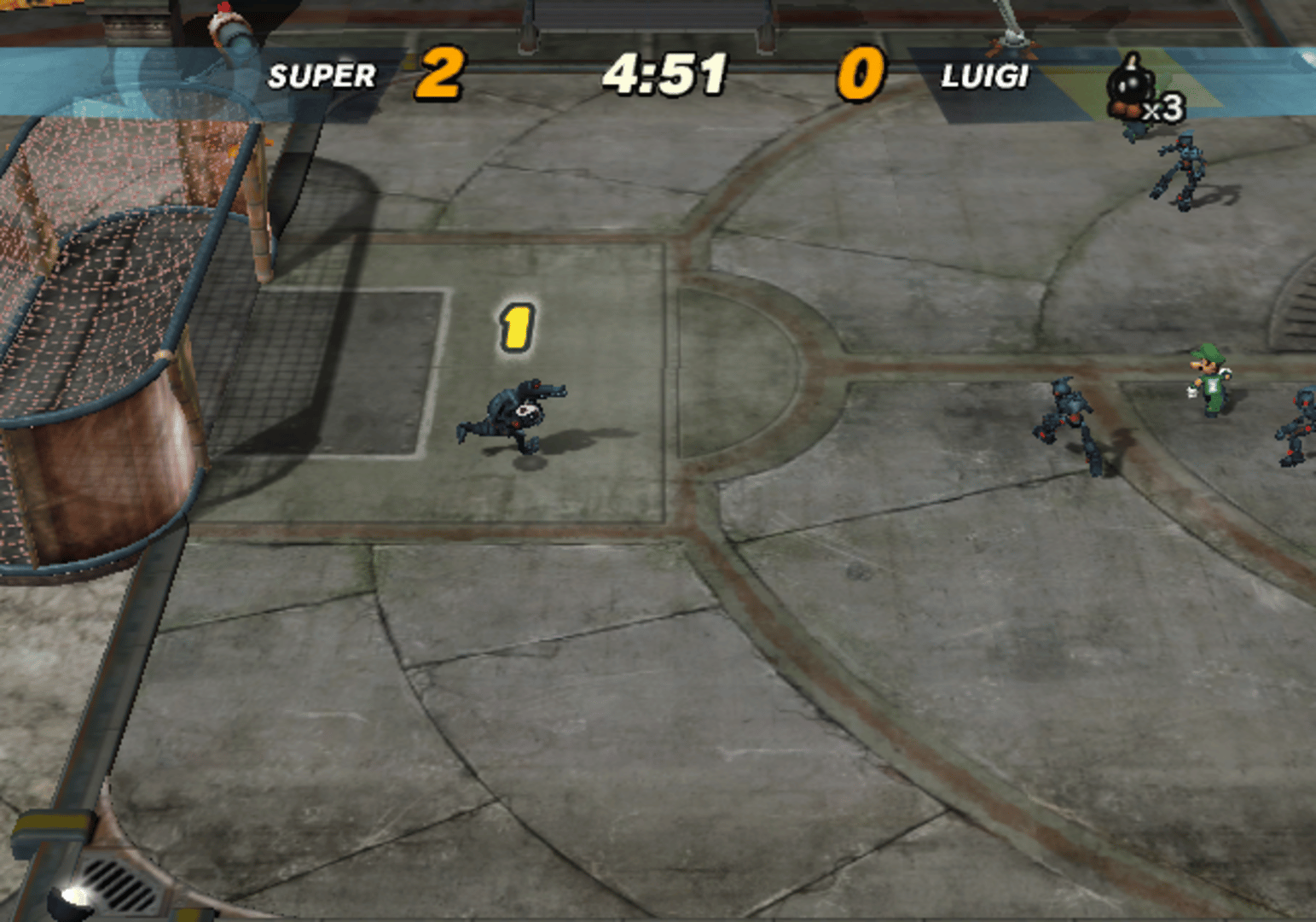 Super Mario Strikers screenshot