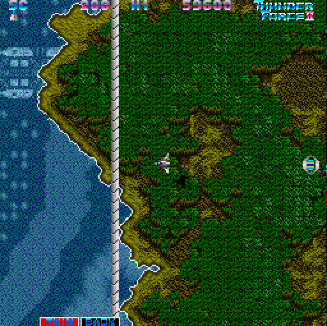 Thunder Force II screenshot