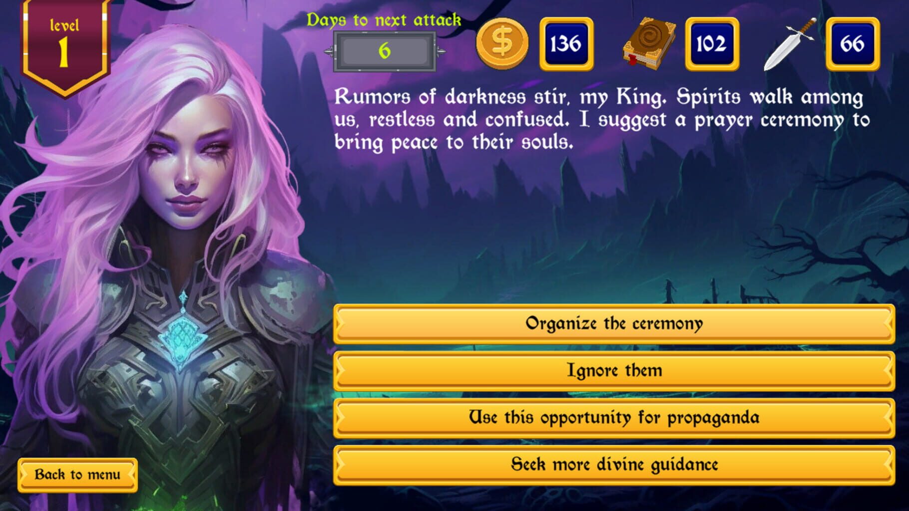 Kings Odyssey: Rise of The Necromancer screenshot