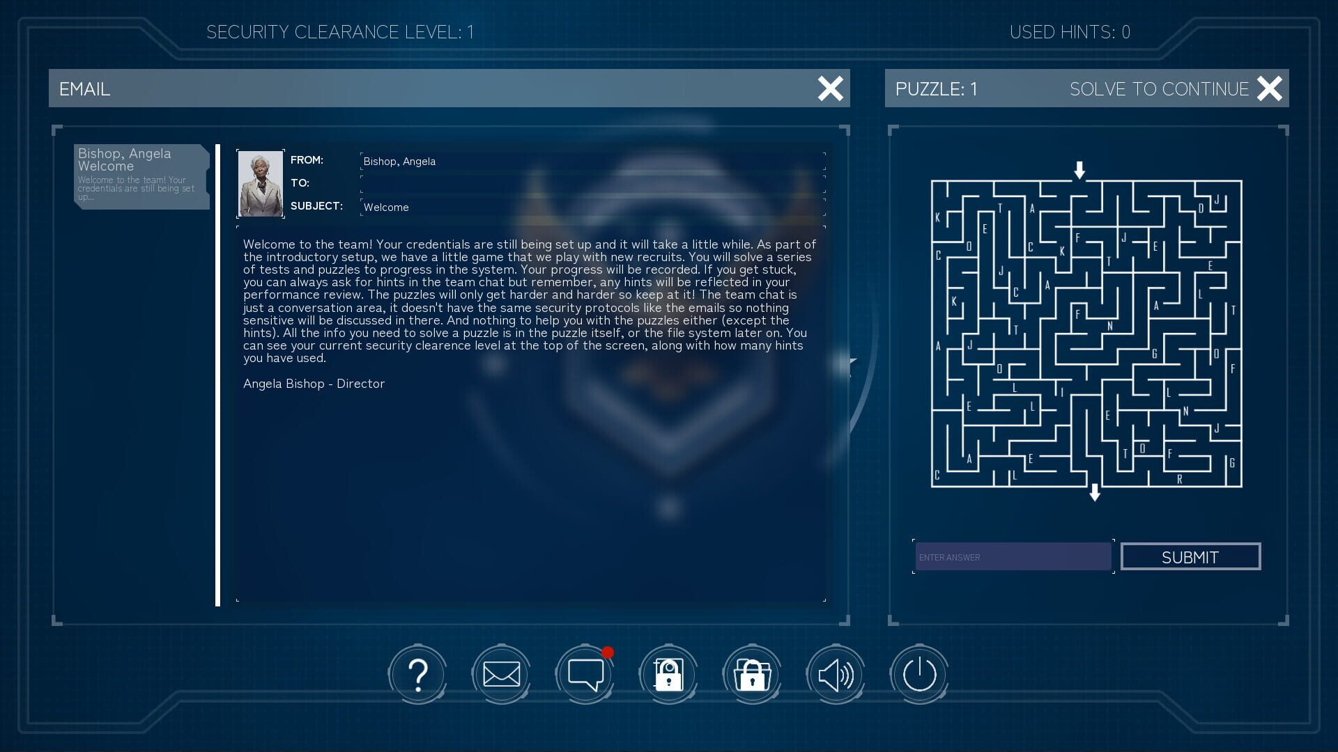 W.I.T.S: Initiation - Screenshot