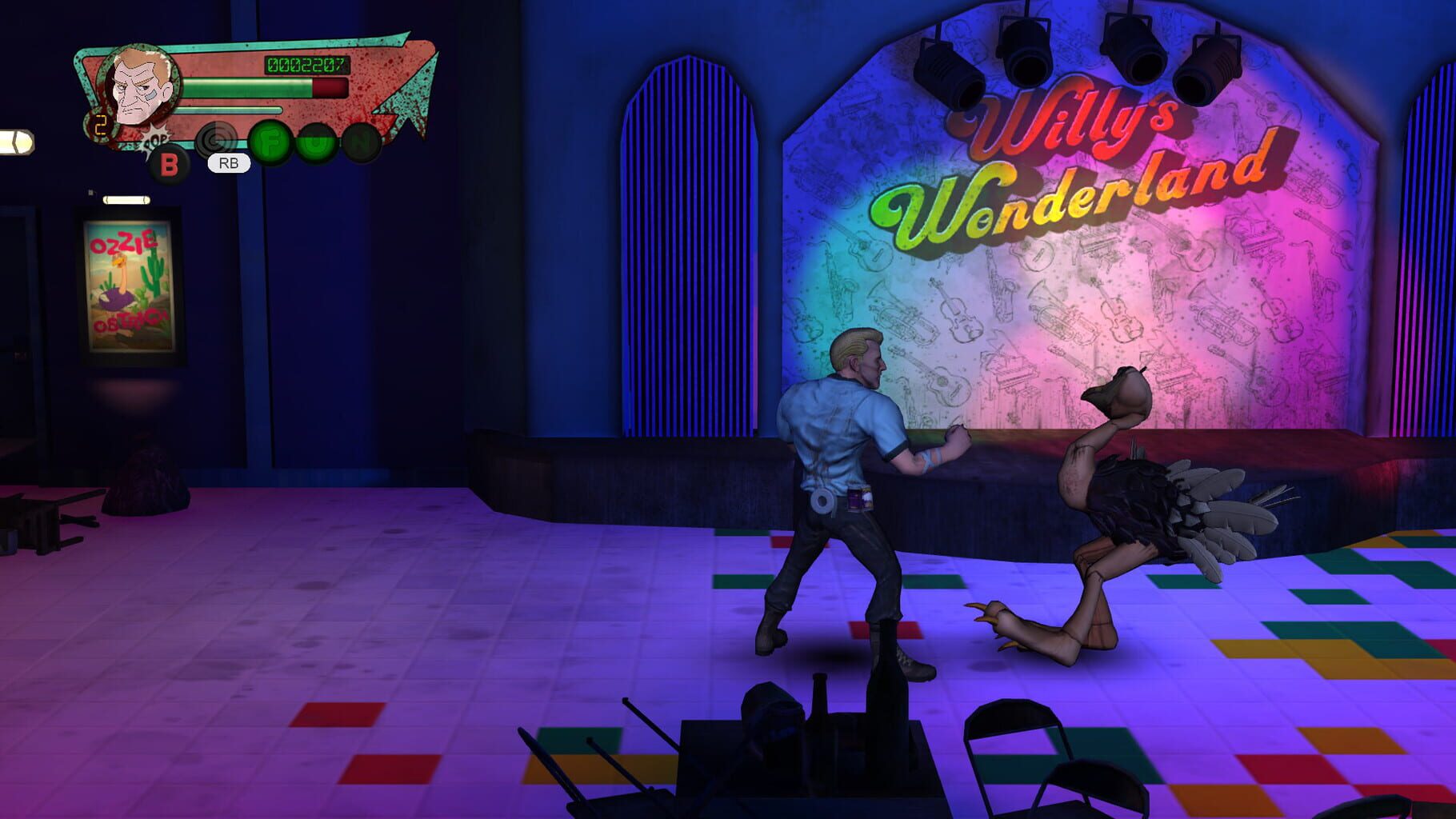 Captura de pantalla - Willy's Wonderland: The Game