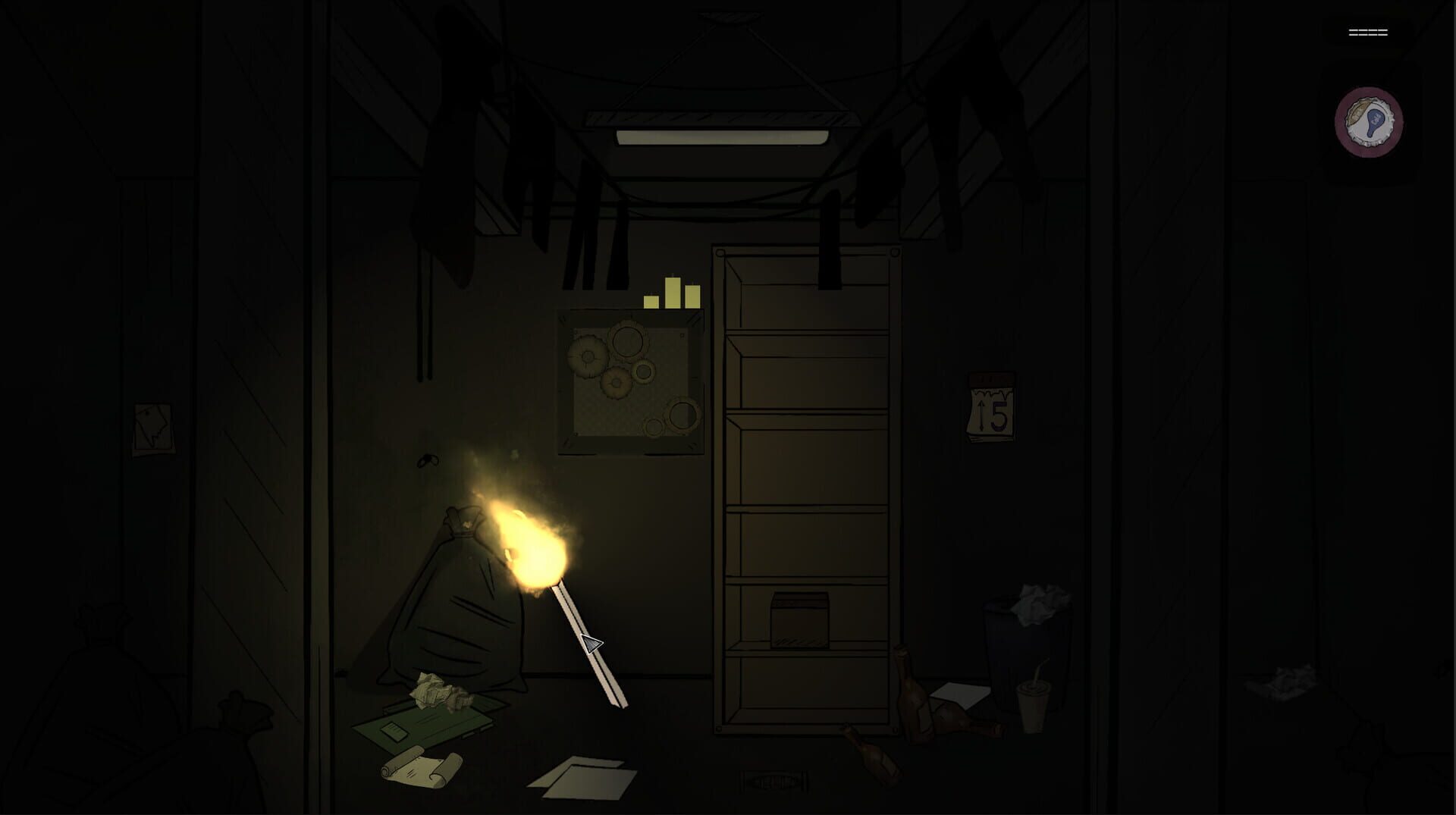 Away from the light - Screenshot