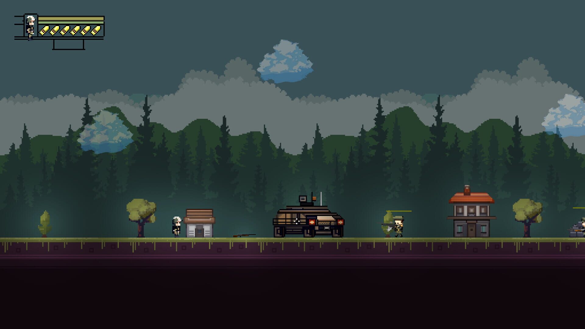 Fighting breakthrough - Screenshot
