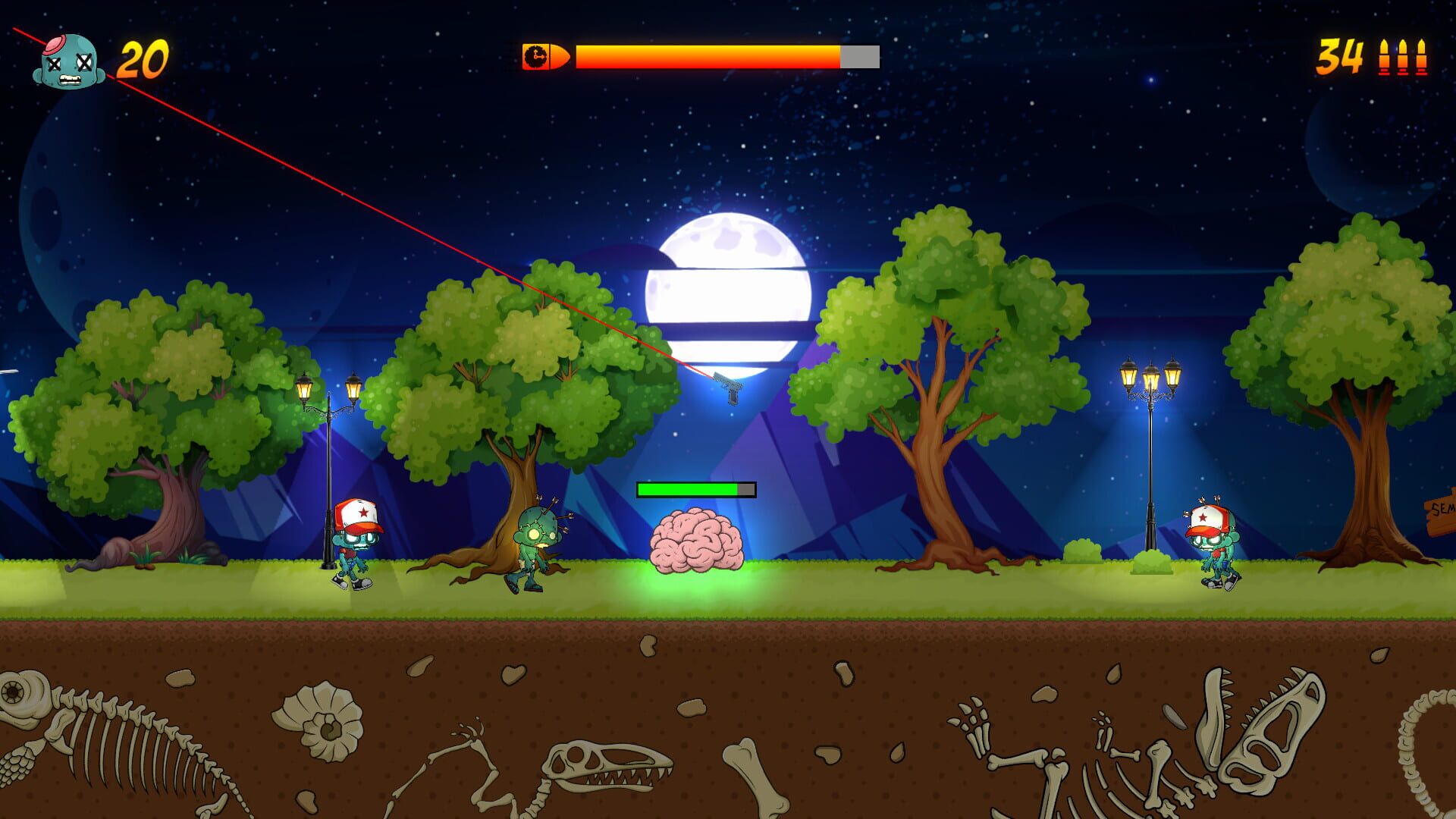 Gun vs. Zombies - Screenshot