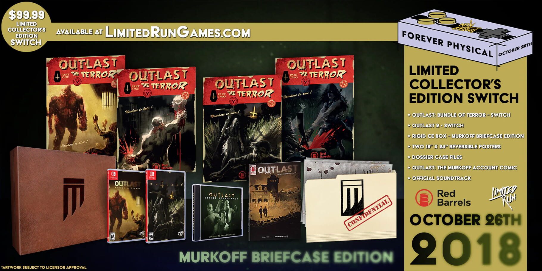 Outlast: Murkoff Briefcase Edition