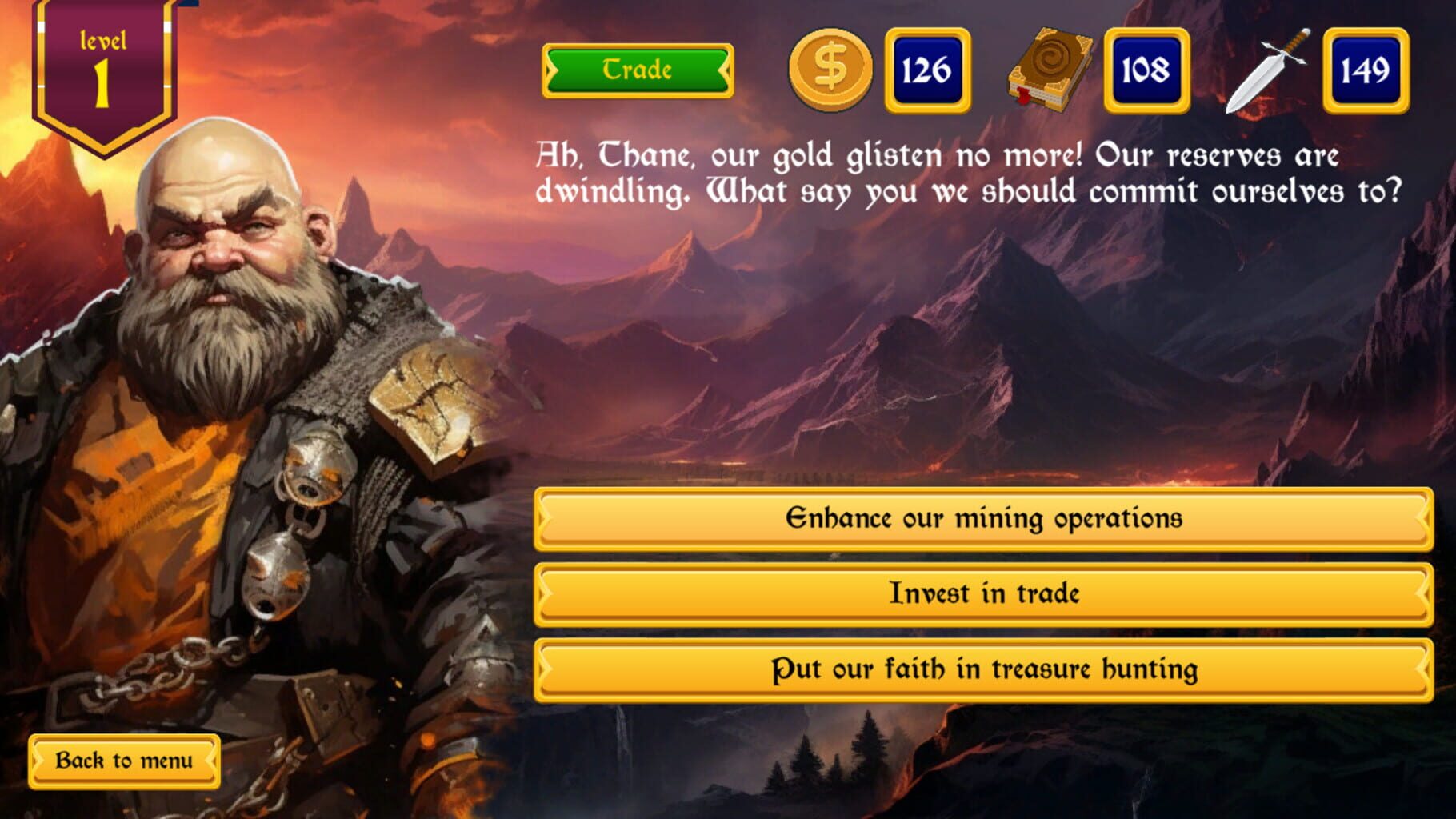 Kings Odyssey: Dwarves Tale screenshot