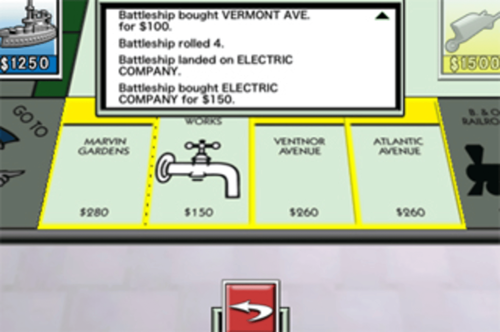 Monopoly screenshot