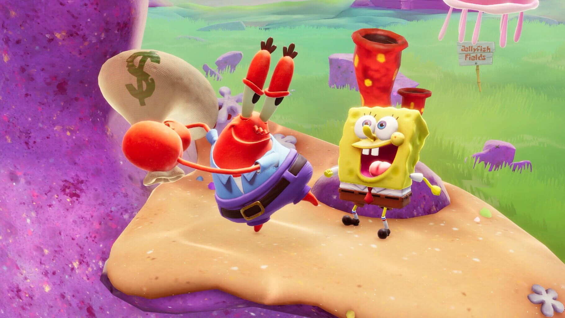 Captura de pantalla - Nickelodeon All-Star Brawl 2: Mr. Krabs Brawl Pack