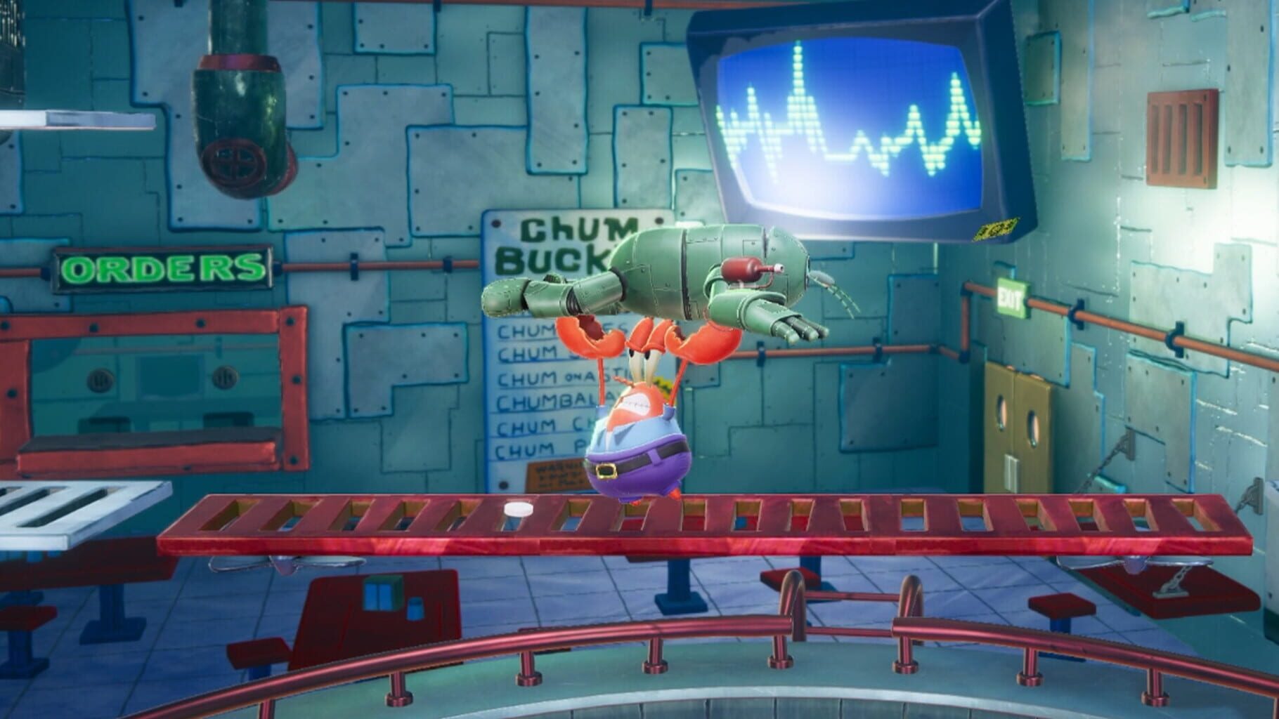 Captura de pantalla - Nickelodeon All-Star Brawl 2: Mr. Krabs Brawl Pack