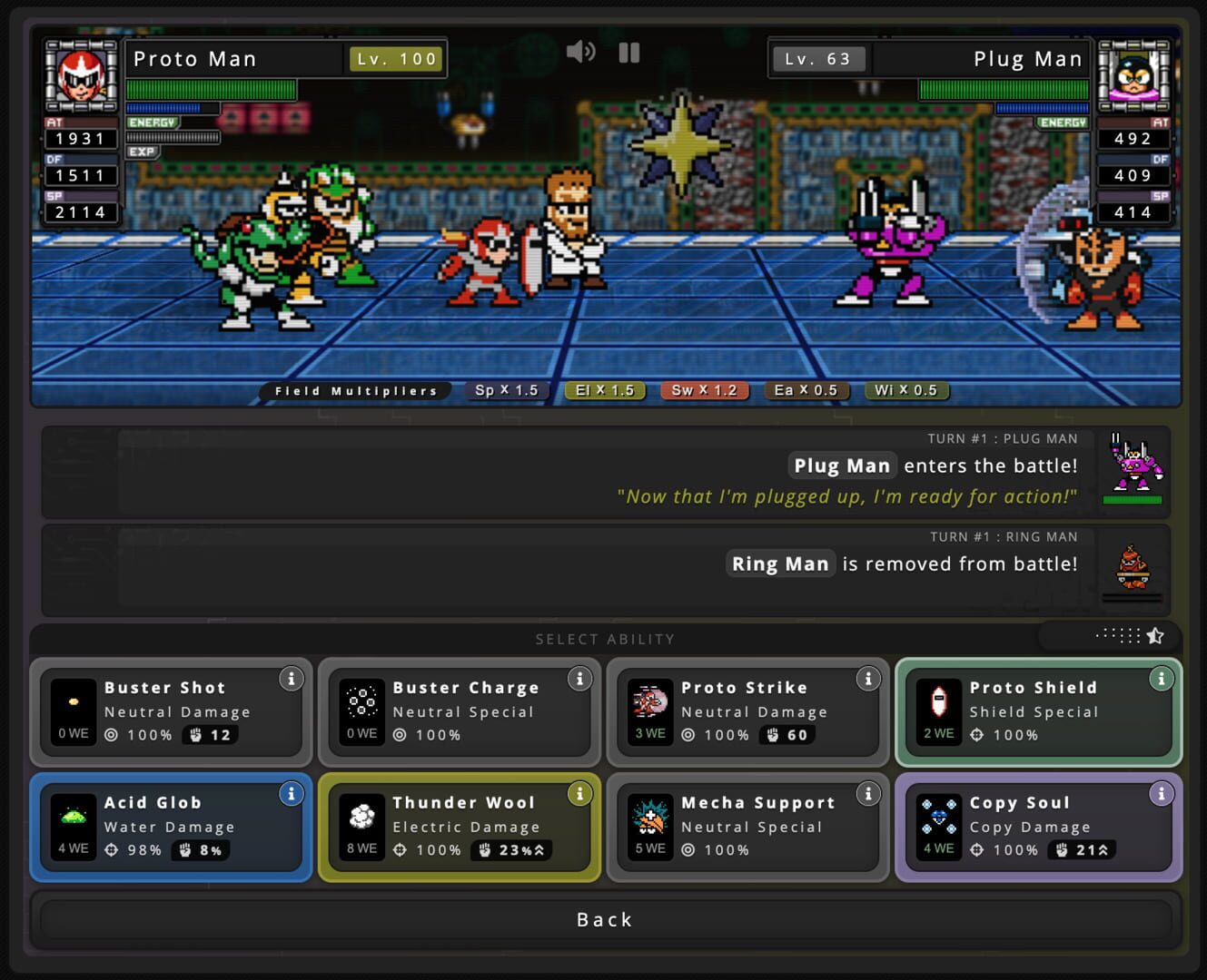 Mega Man RPG: Prototype - Screenshot