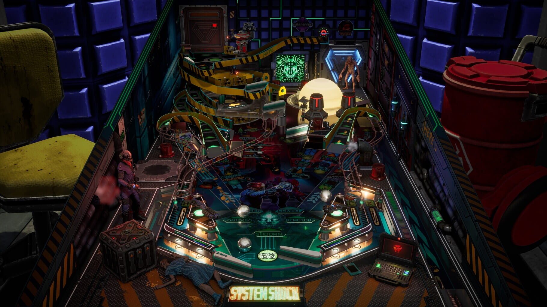 Captura de pantalla - Pinball FX: System Shock Pinball